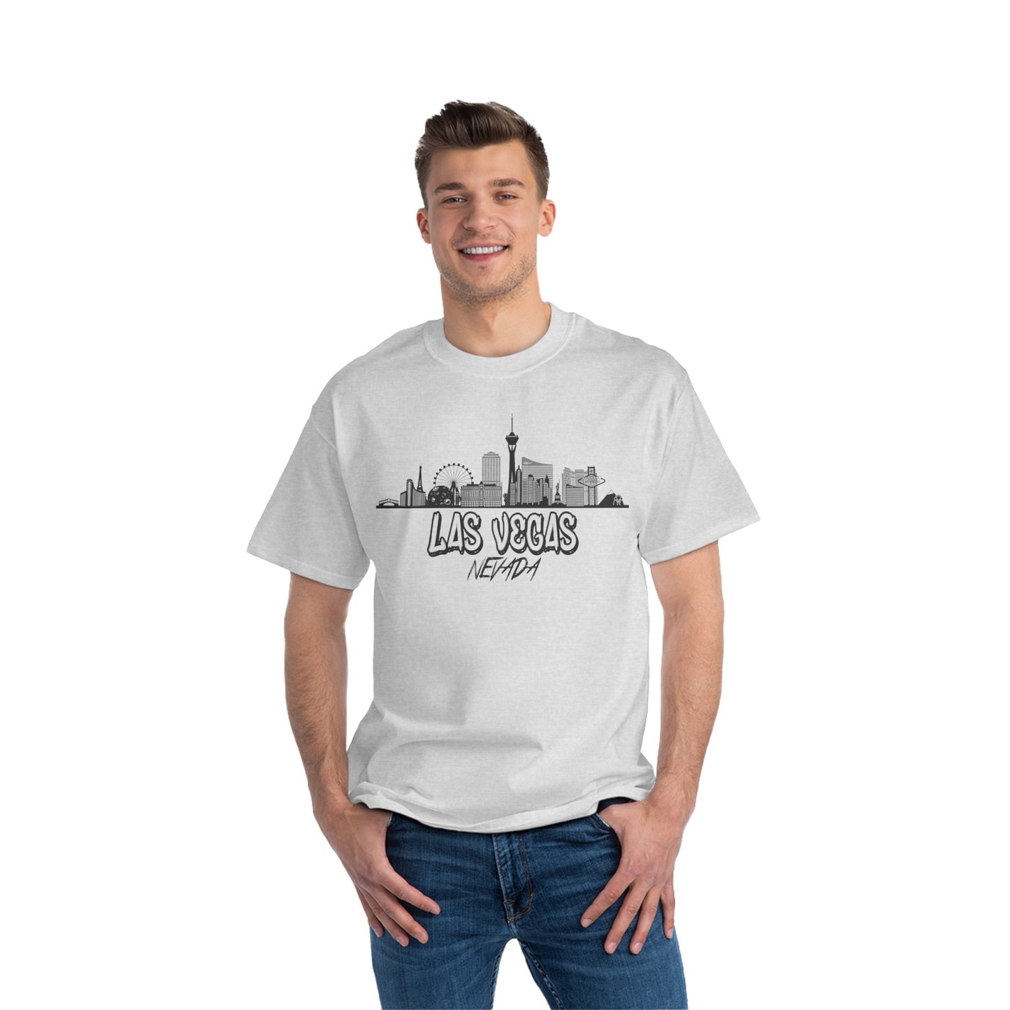 "Beefy-T® Las Vegas Strip" T-Shirt