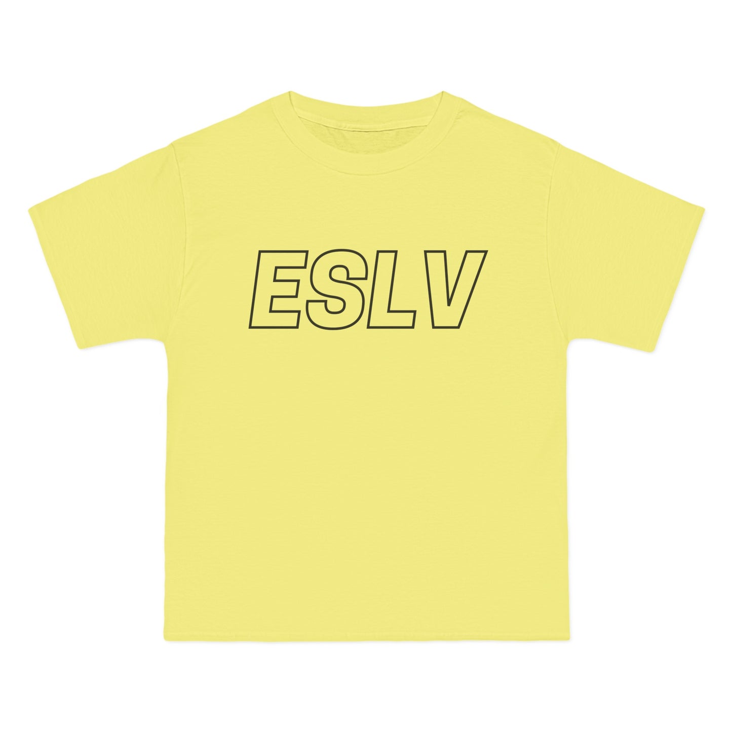 "Beefy-T® ESLV" Black Logo T-Shirt