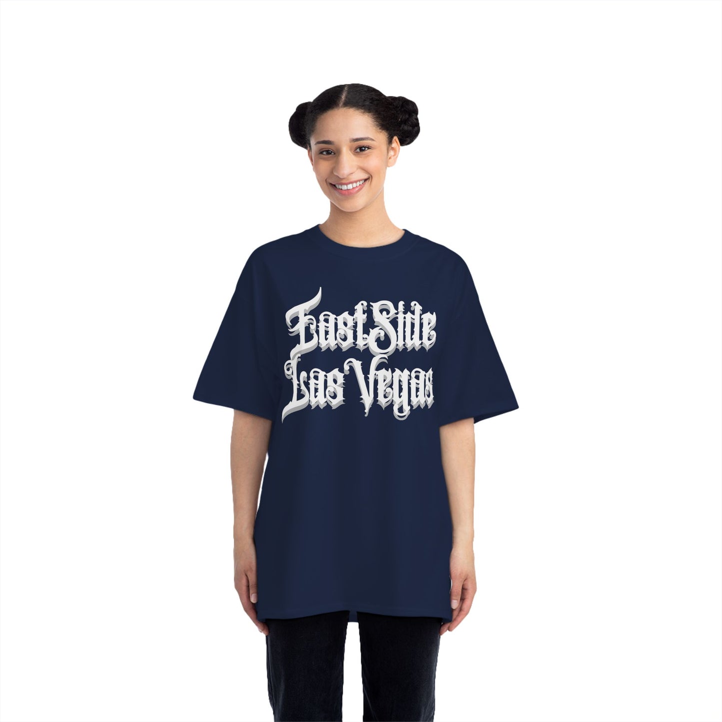 "Beefy-T® White East Side Las Vegas" T-Shirt