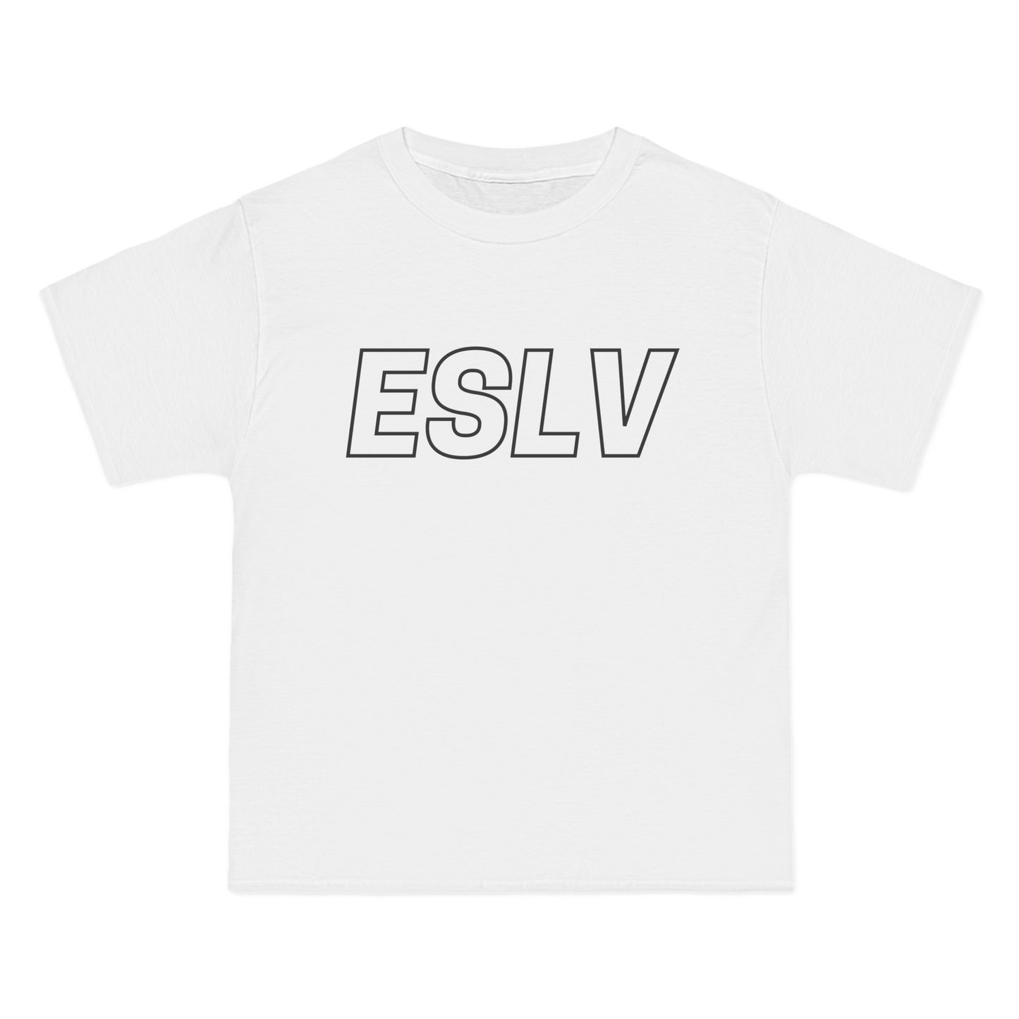 "Beefy-T® ESLV" Black Logo T-Shirt