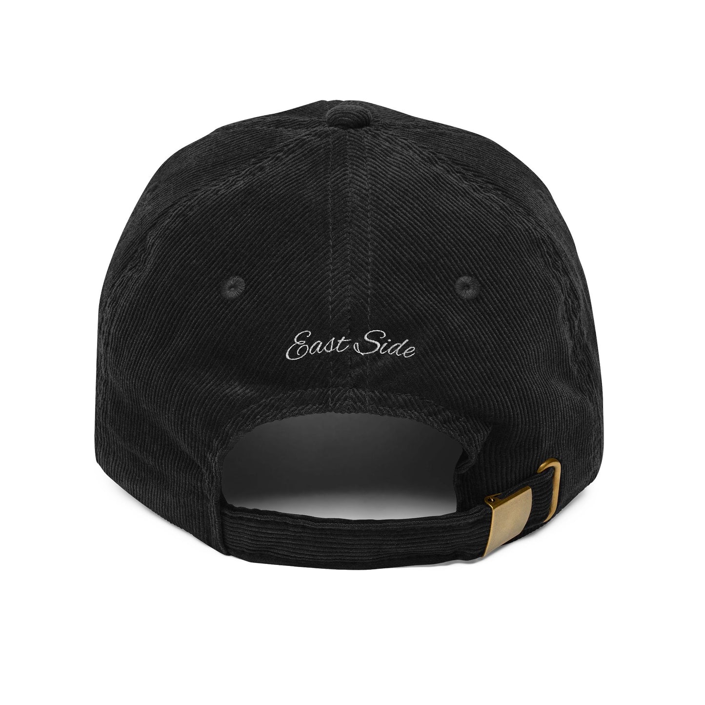 "ESLV" Corduroy Embroidered Hat