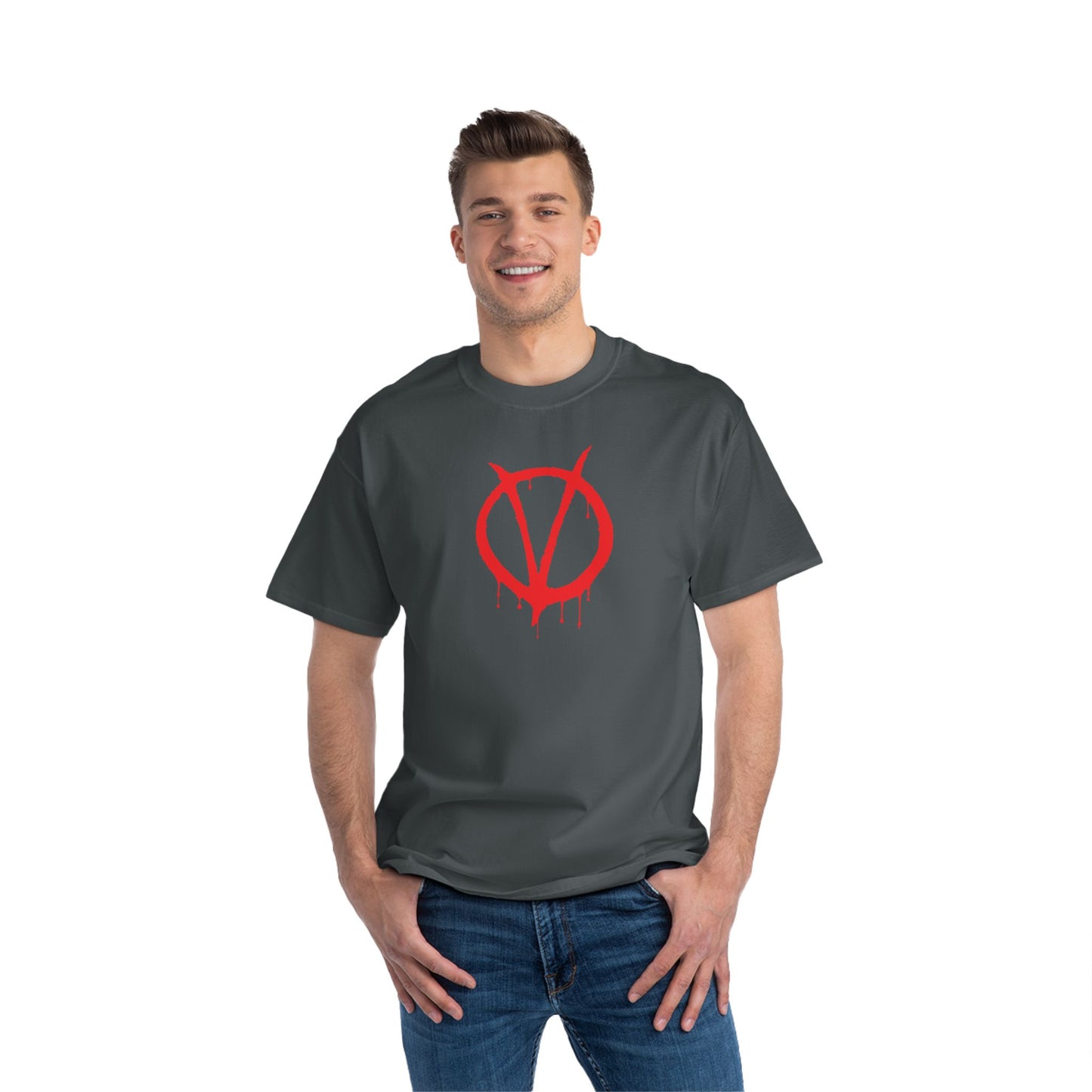 Beefy-T® "V" T-Shirt