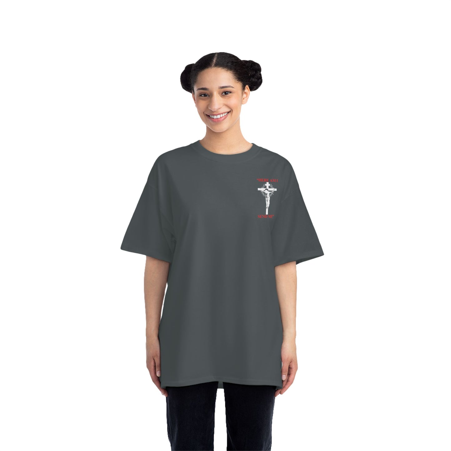"Beefy-T® Here I Am, Send Me" T-Shirt