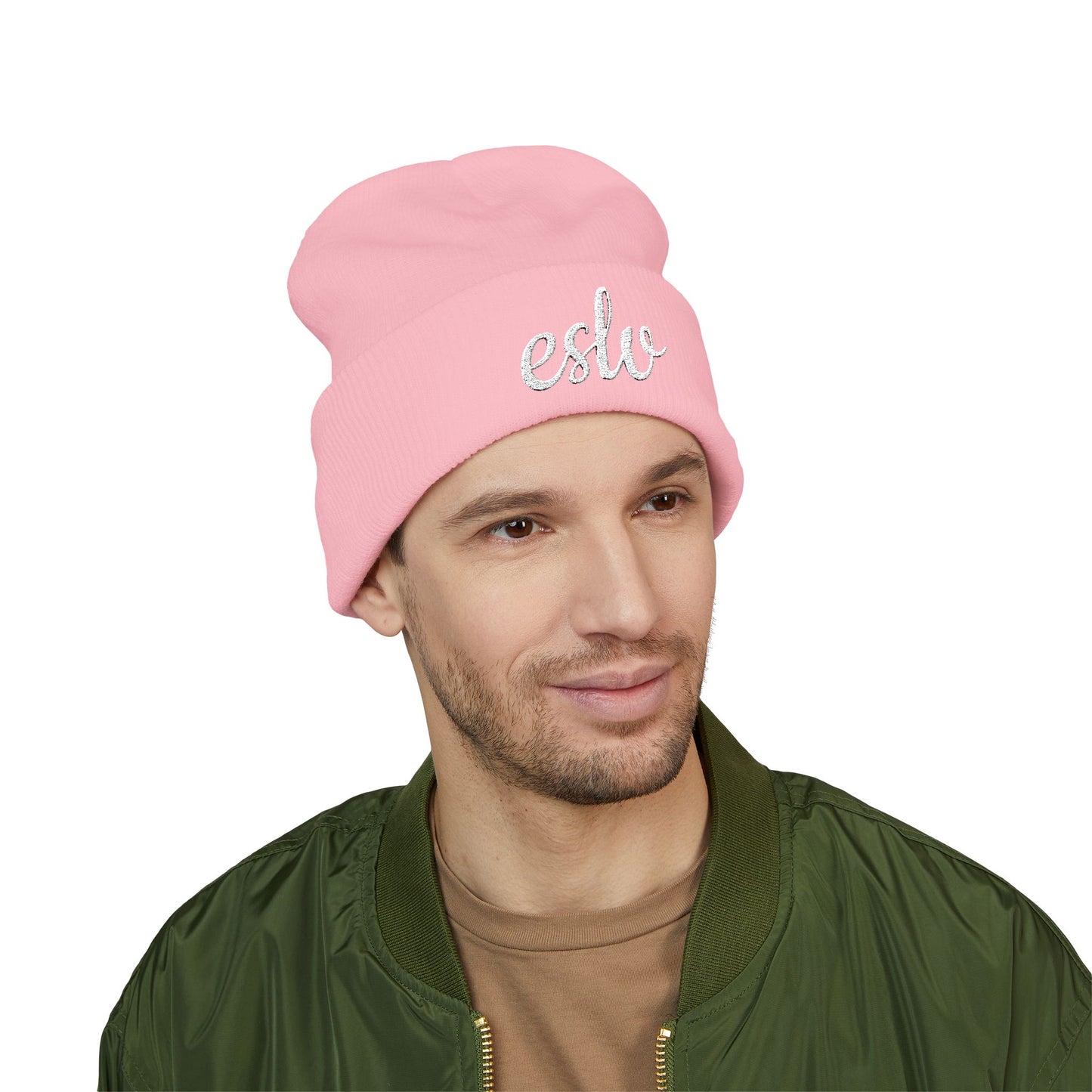 "ESLV" Embroidery Beanie
