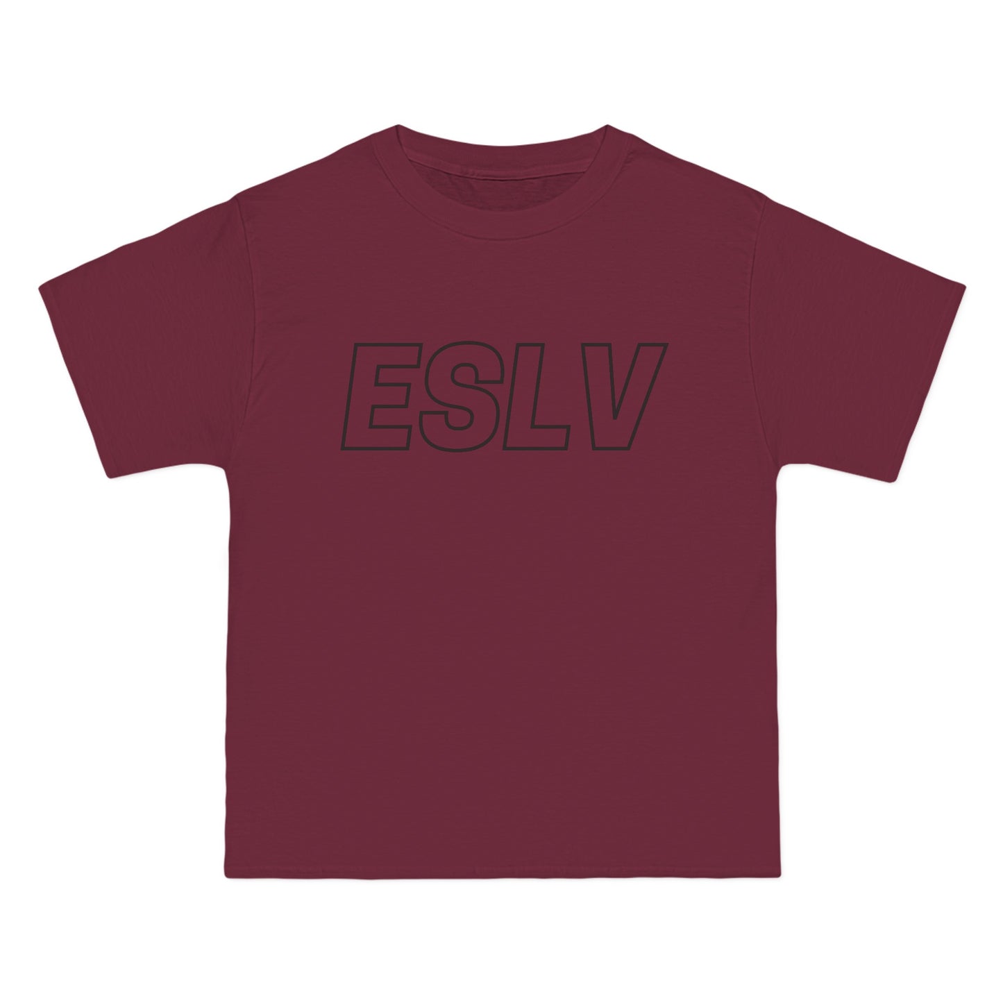 "Beefy-T® ESLV" Black Logo T-Shirt