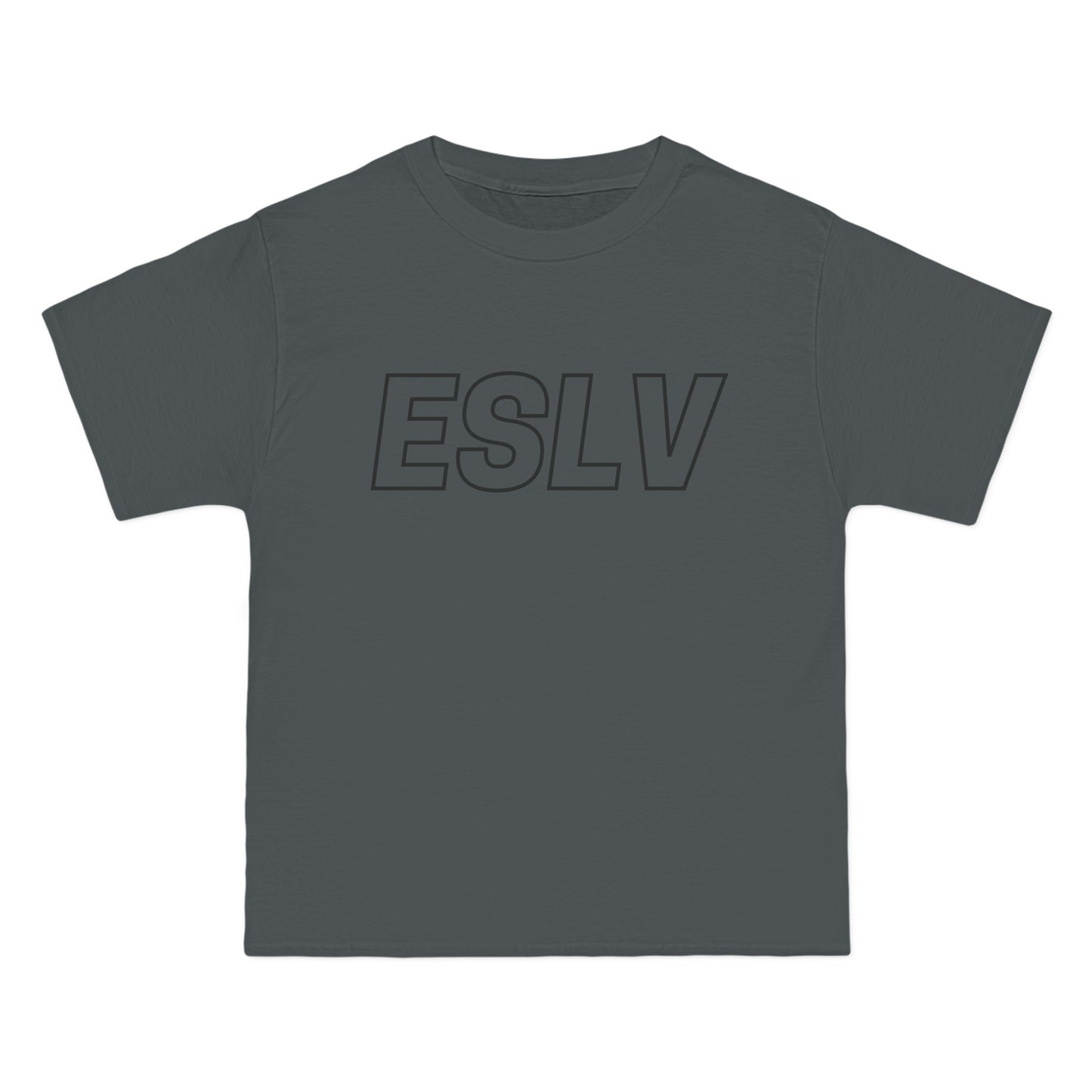 "Beefy-T® ESLV" Black Logo T-Shirt