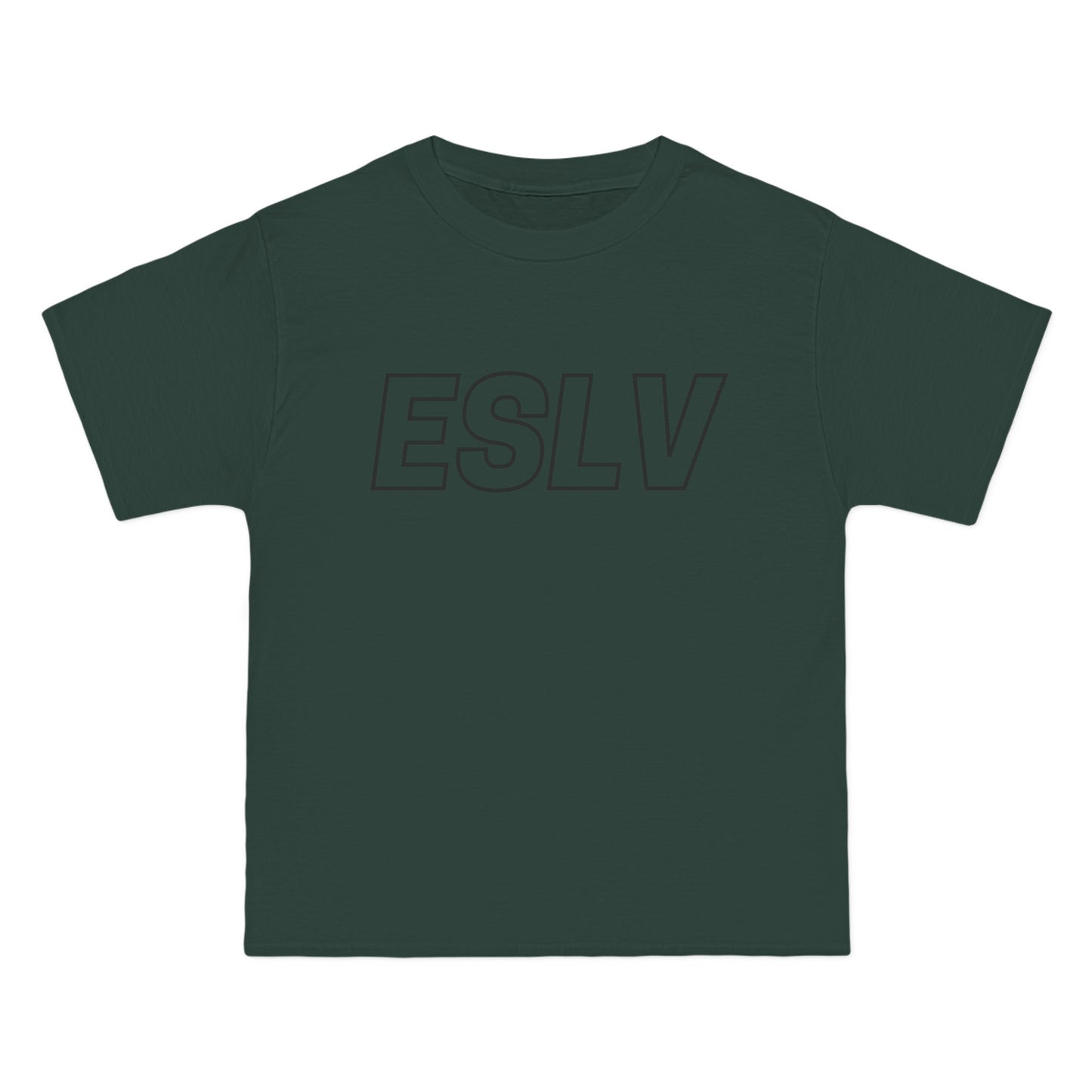 "Beefy-T® ESLV" Black Logo T-Shirt