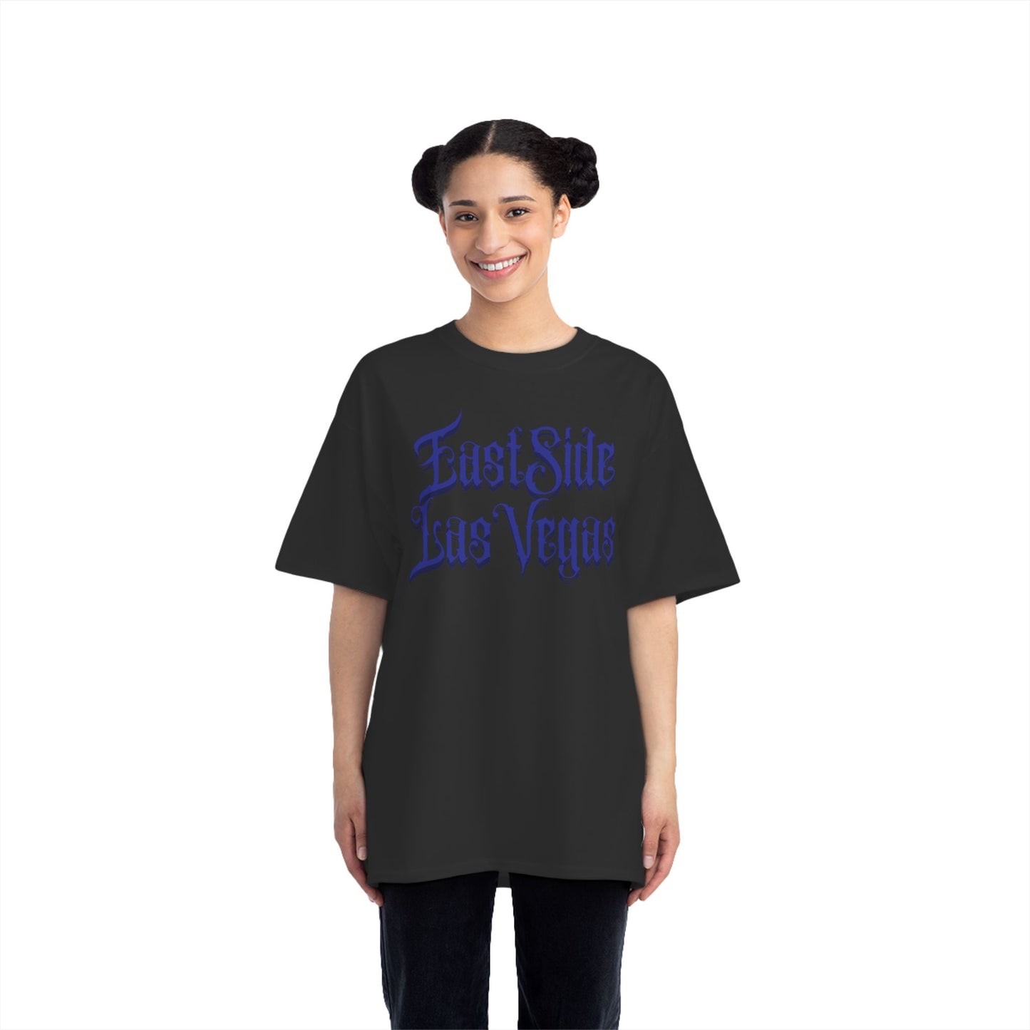 "Beefy-T® Blue East Side Las Vegas" T-Shirt