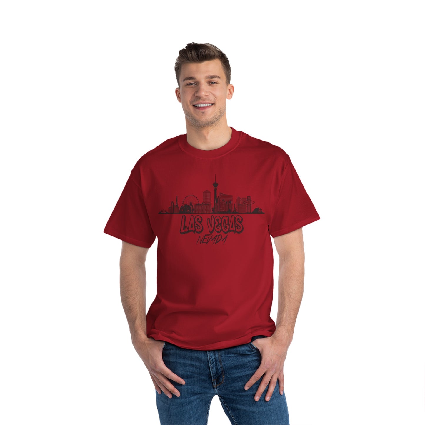 "Beefy-T® Las Vegas Strip" T-Shirt