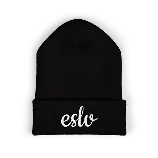 "ESLV" Embroidery Beanie
