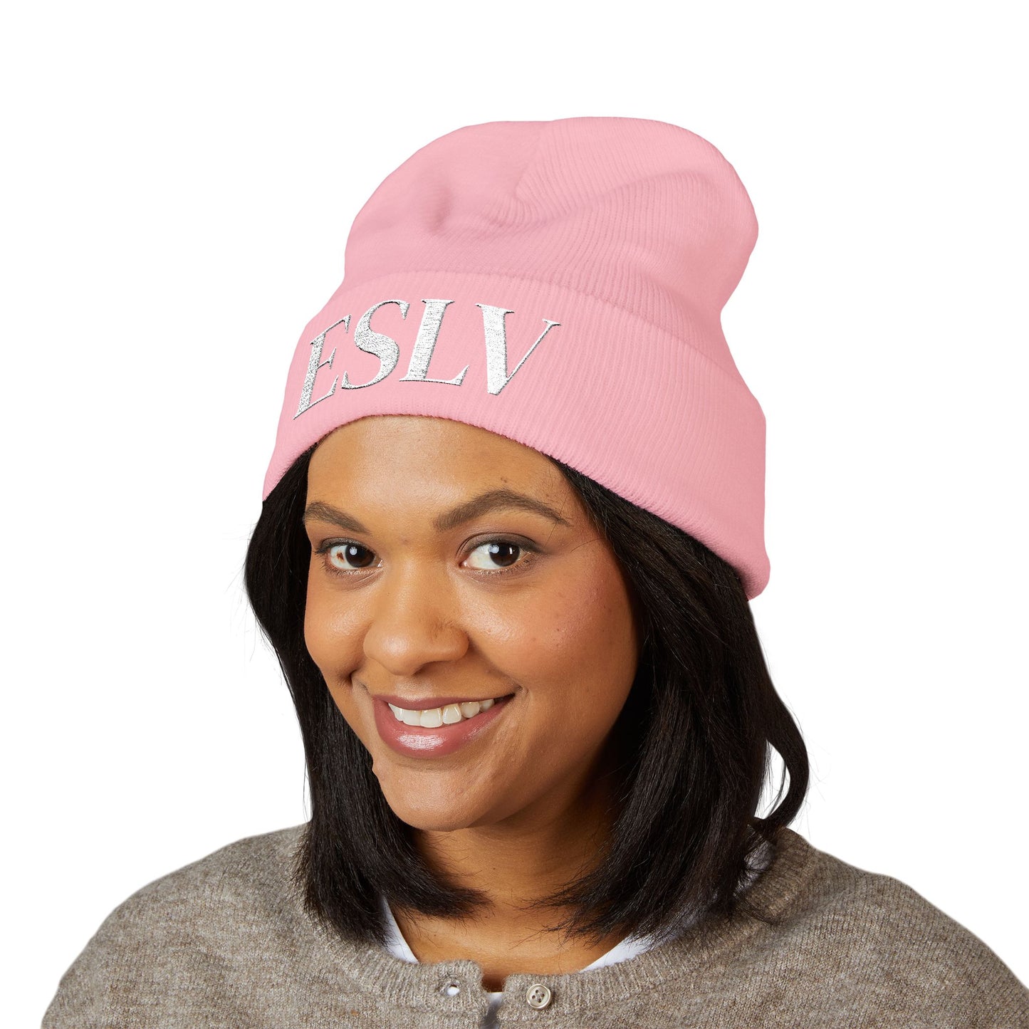 "ESLV" Embroidered Beanie