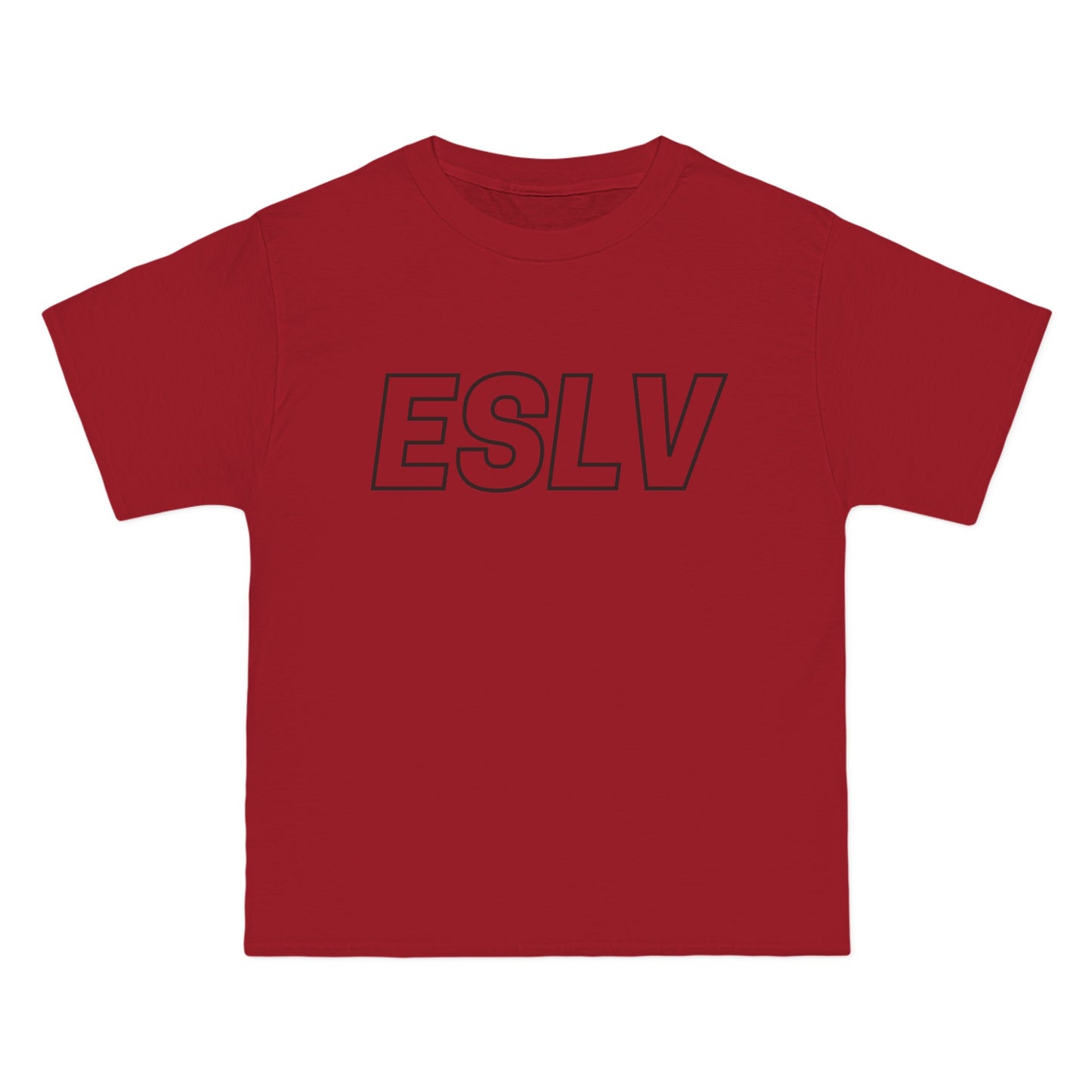 "Beefy-T® ESLV" Black Logo T-Shirt