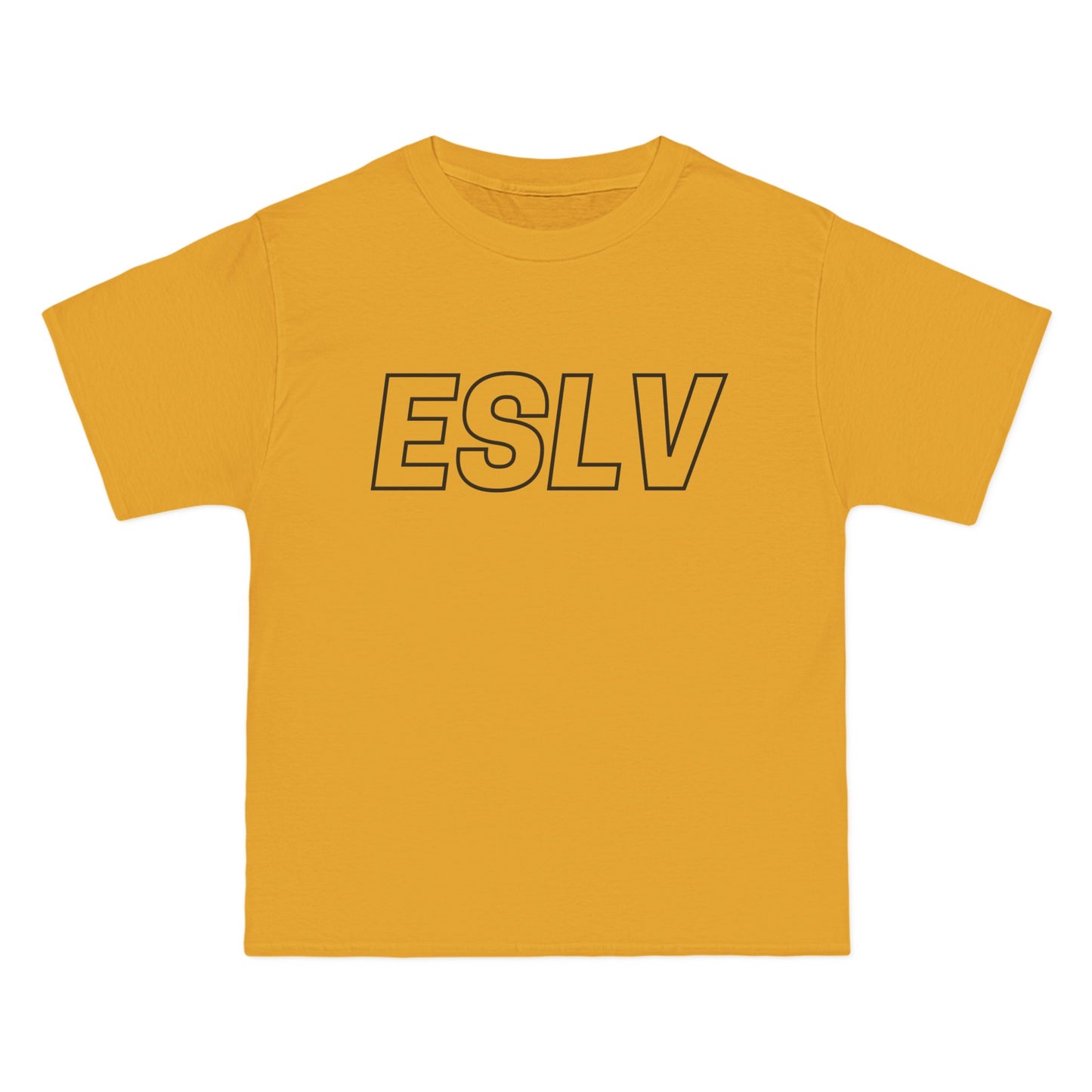 "Beefy-T® ESLV" Black Logo T-Shirt