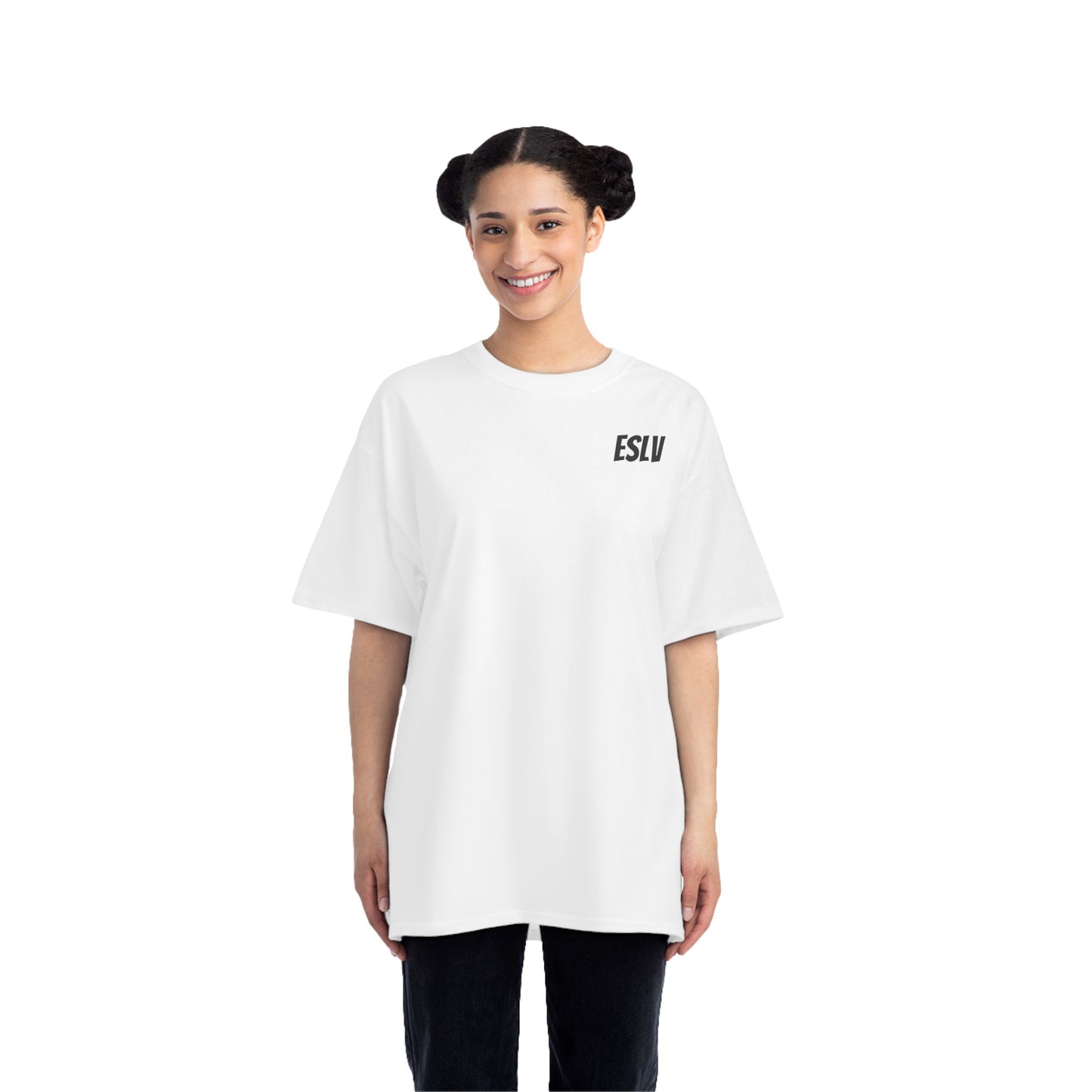 "Beefy-T® ESLV" Black Baby Logo T-Shirt
