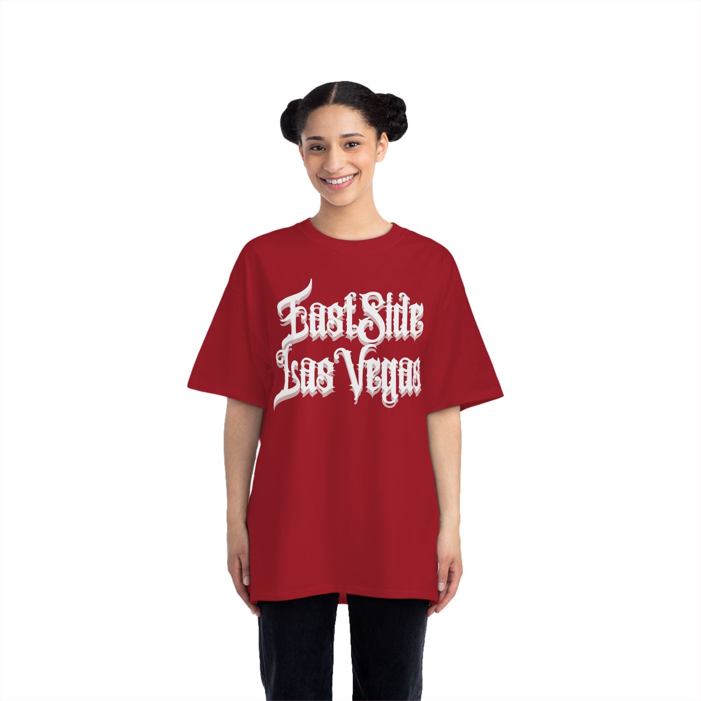 "Beefy-T® White East Side Las Vegas" T-Shirt