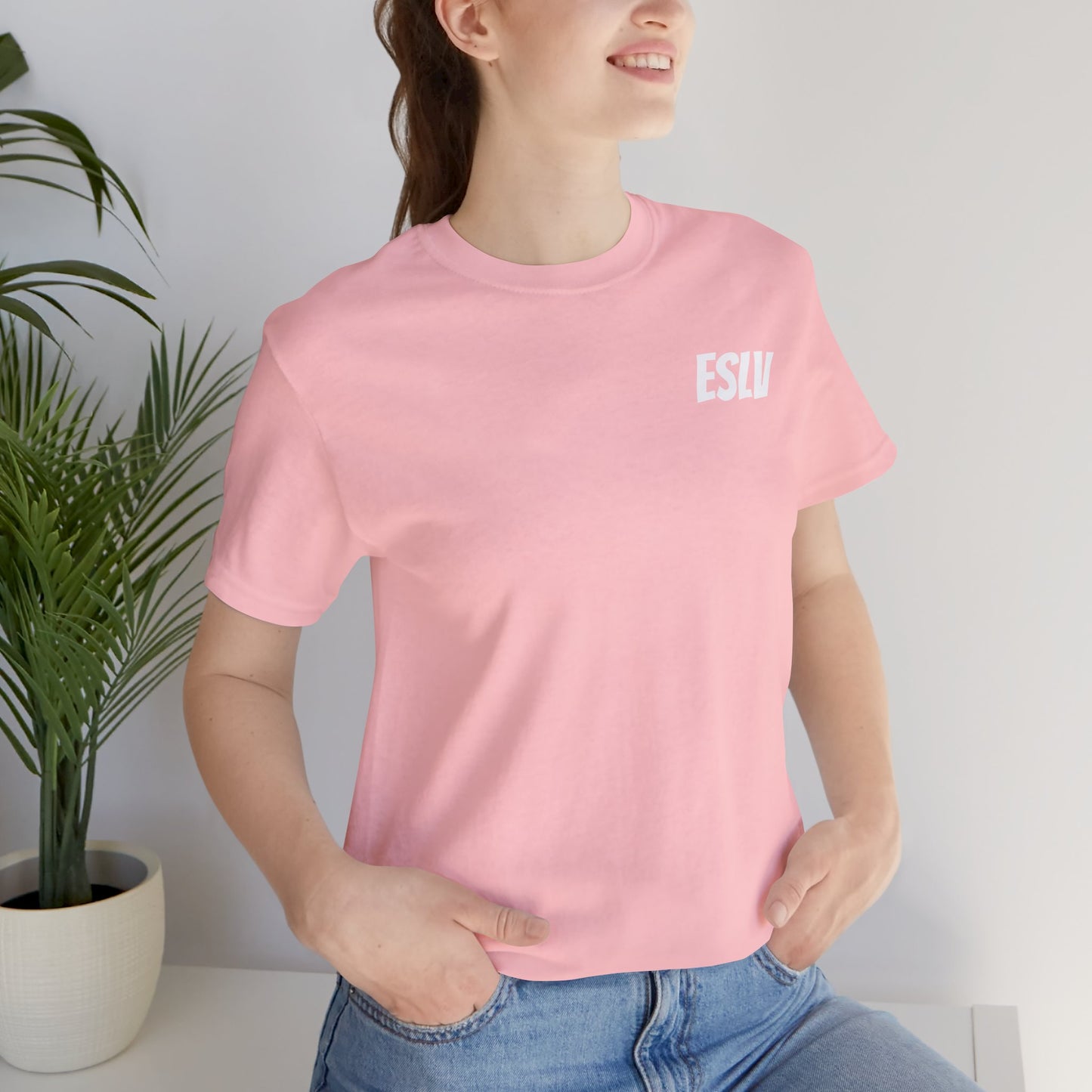 "ESLV" Baby Logo Pink Collection t-Shirt