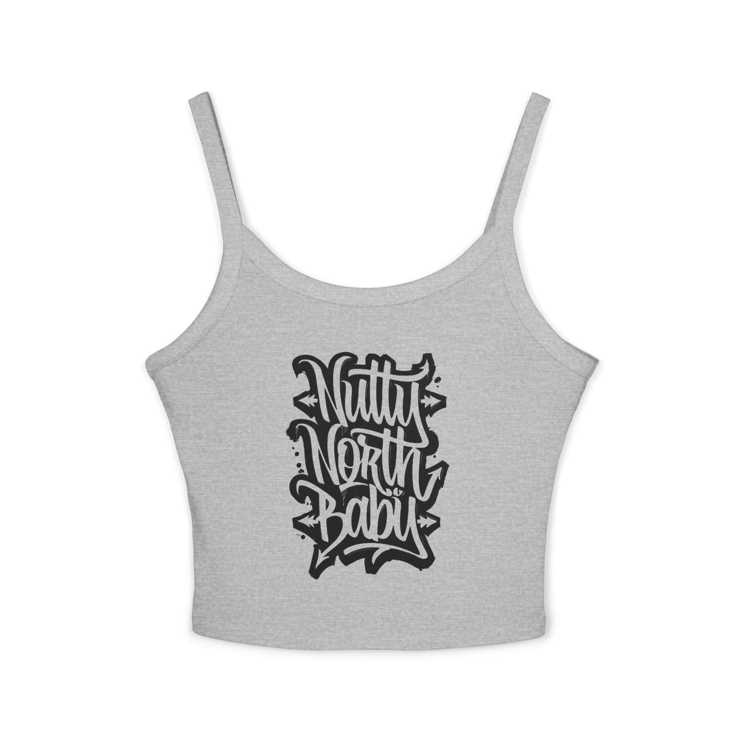 "Nutty North Graff" Spaghetti Strap Tank