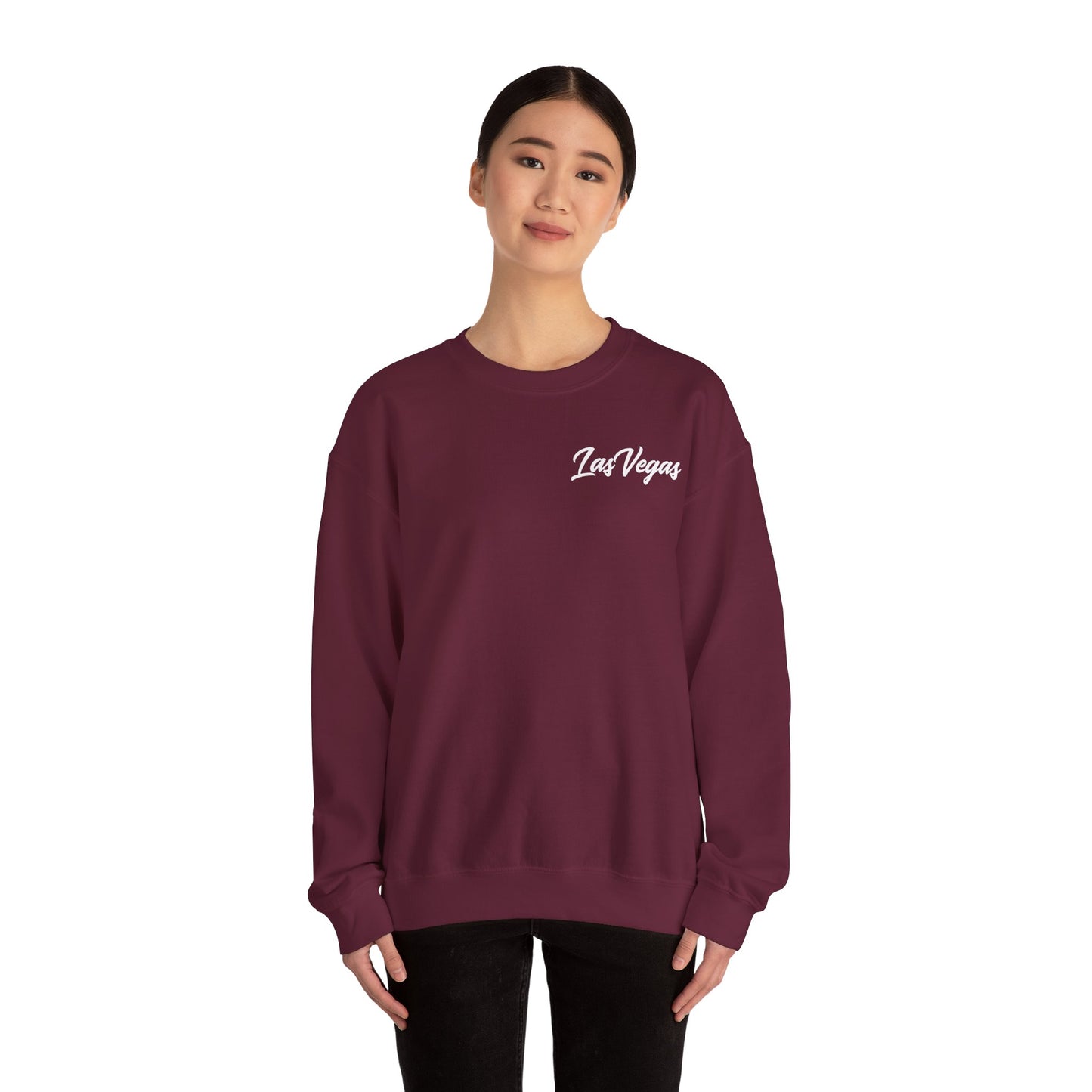Las Vegas Script Crewneck Sweatshirt