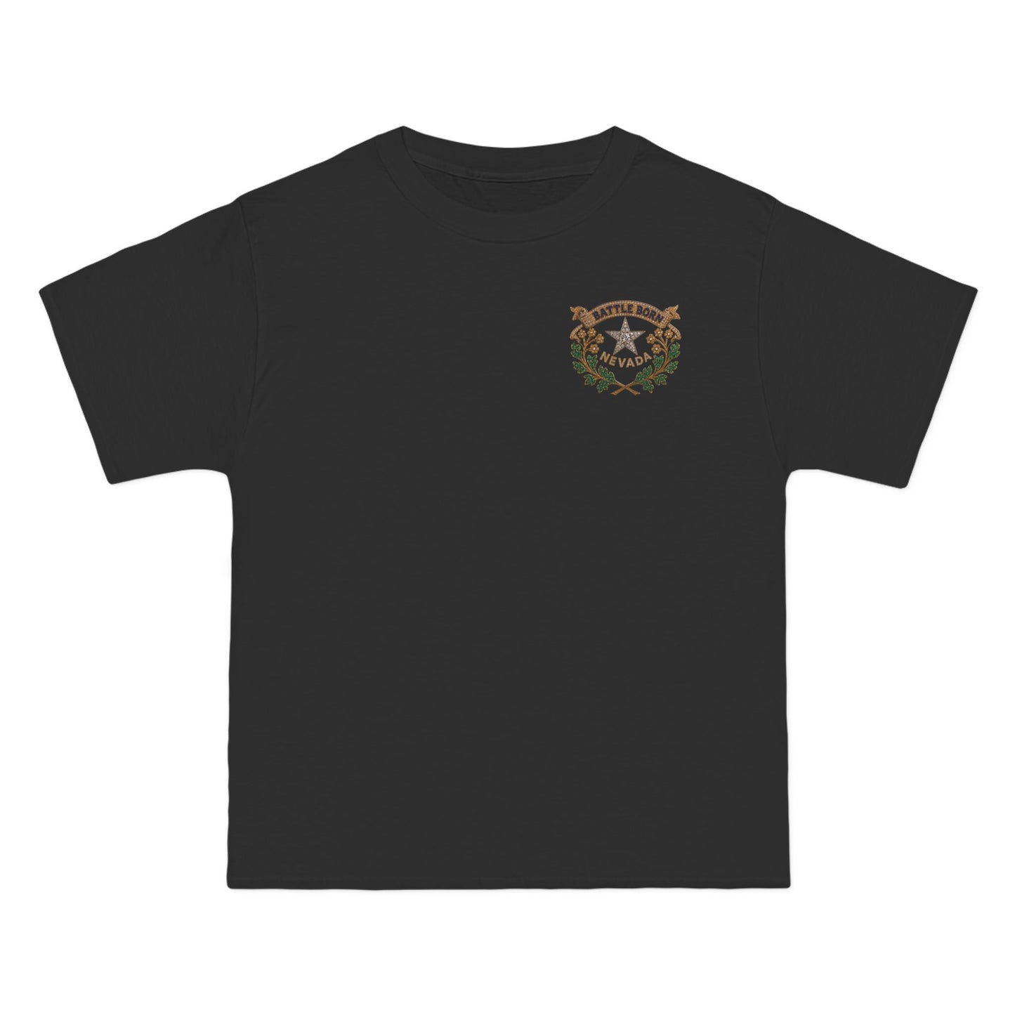 "Beefy-T® Battle Born Crest" T-Shirt