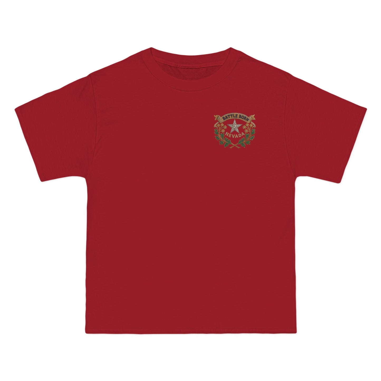 "Beefy-T® Battle Born Crest" T-Shirt