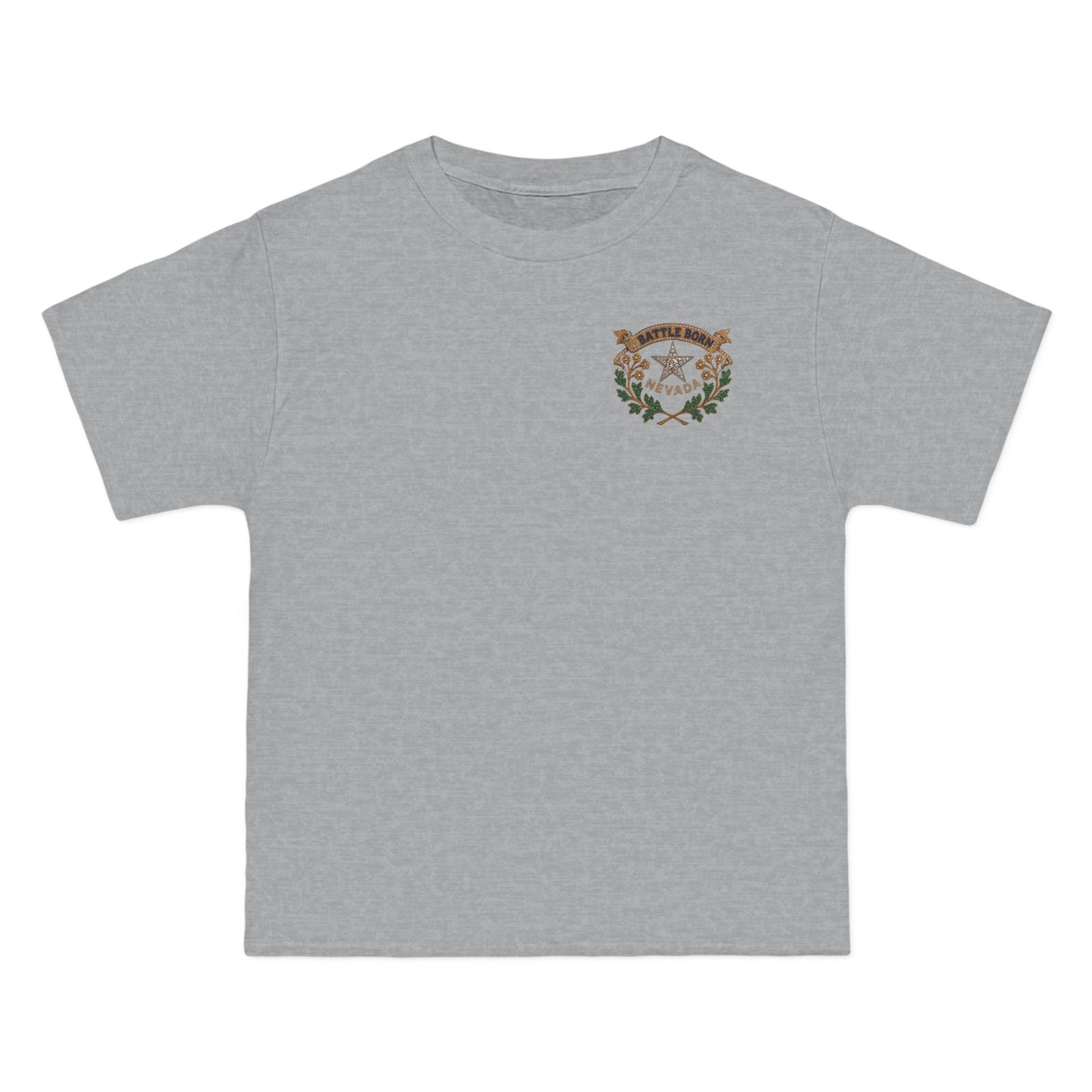 "Beefy-T® Battle Born Crest" T-Shirt