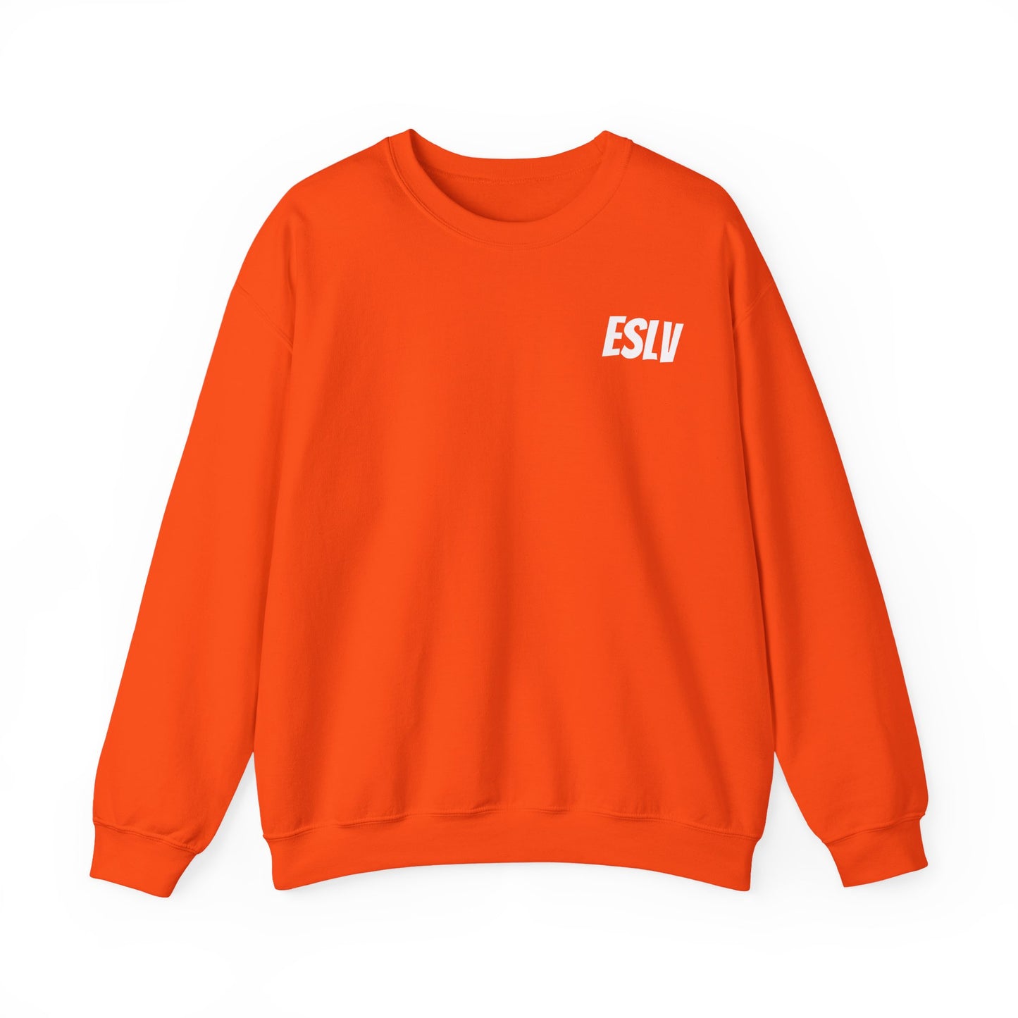 ESLV Crewneck Sweatshirt – Minimal Logo Black Pullover