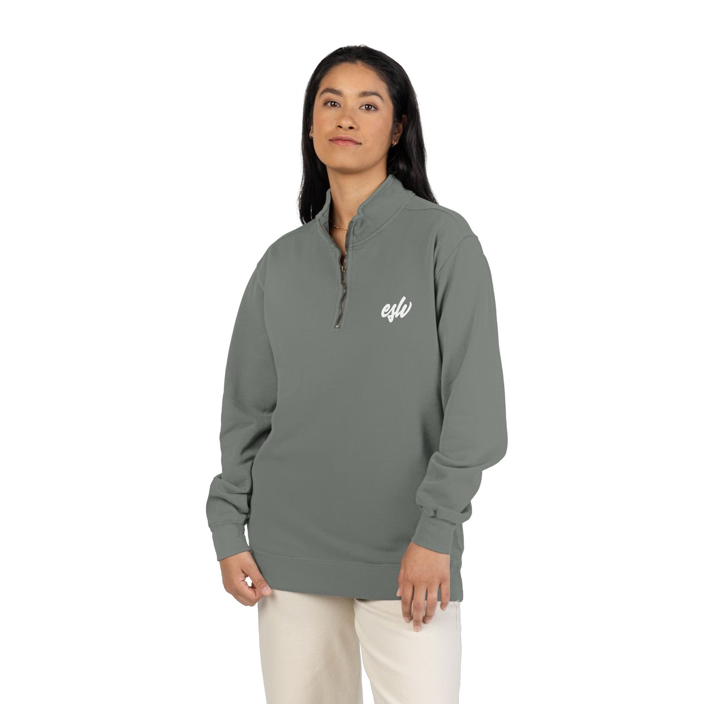 "ESLV Quarter-Zip" Sweatshirt