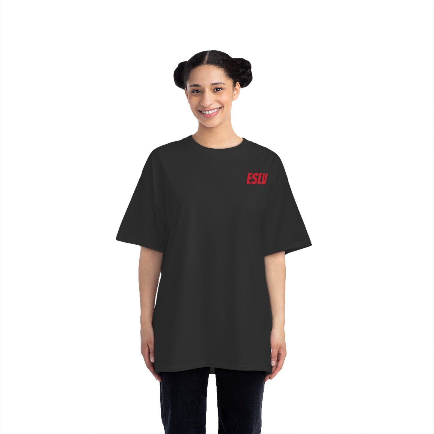 "Beefy-T® ESLV" Red Baby Logo T-Shirt