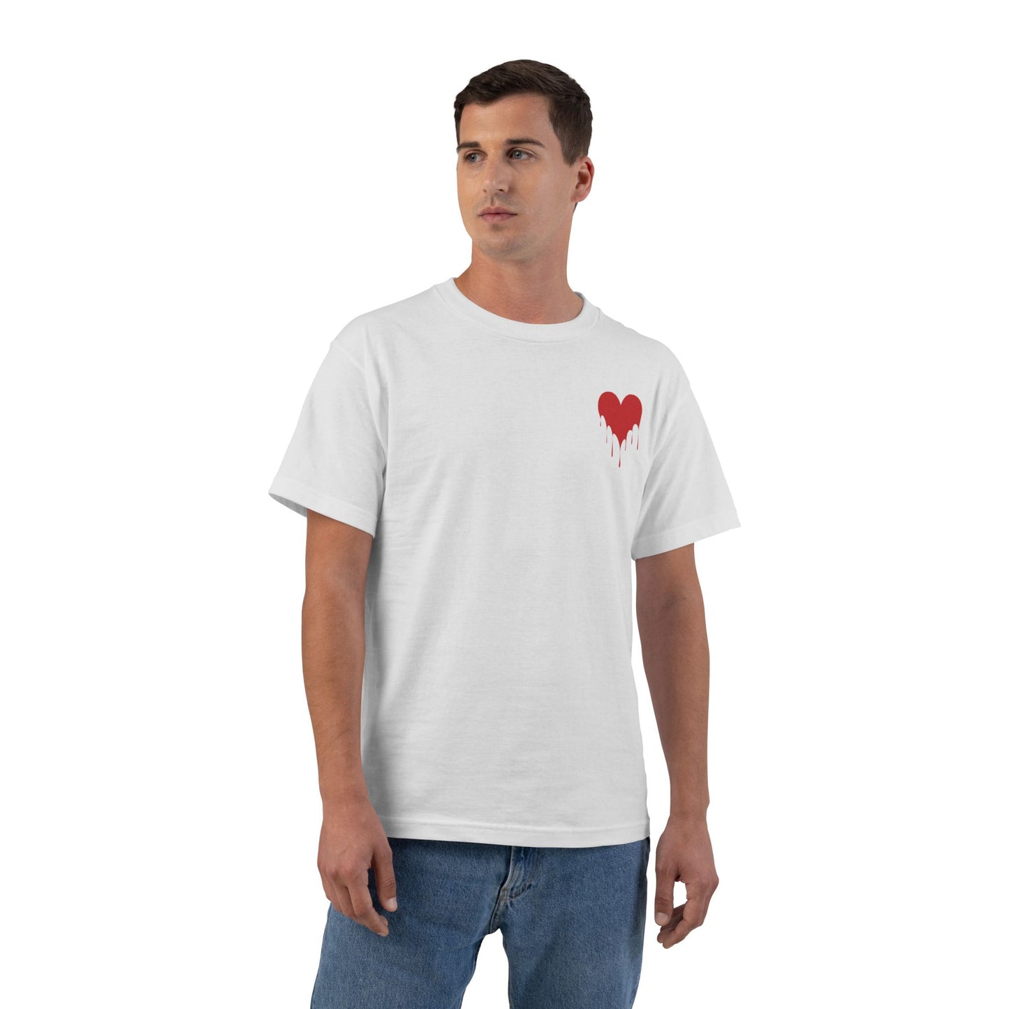 "Beefy-T® Drippin' Heart" T-Shirt