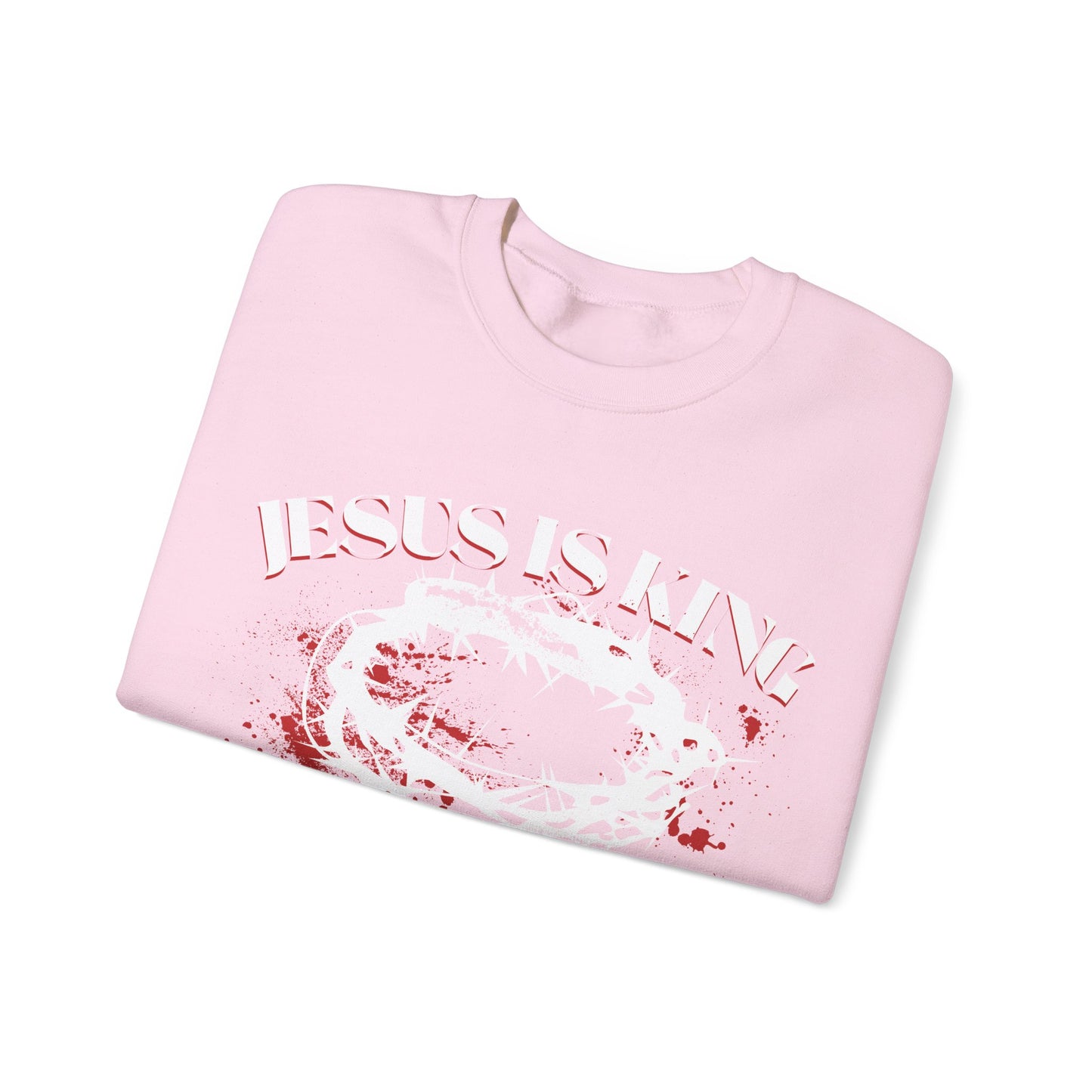 Jesus Skank Crewneck Sweatshirt — Distressed Band-Style Graphic