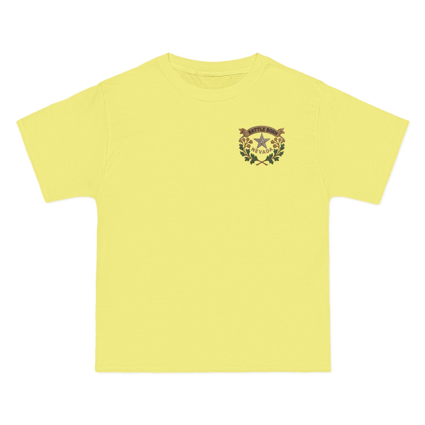 "Beefy-T® Battle Born Crest" T-Shirt