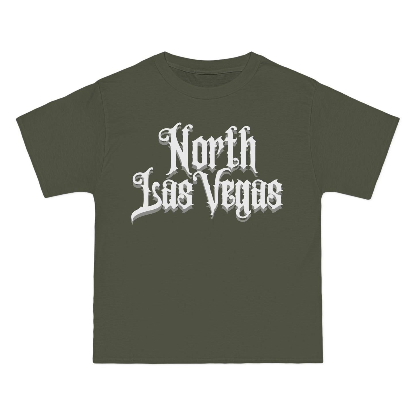 "Beefy-T® White North Las Vegas" T-Shirt