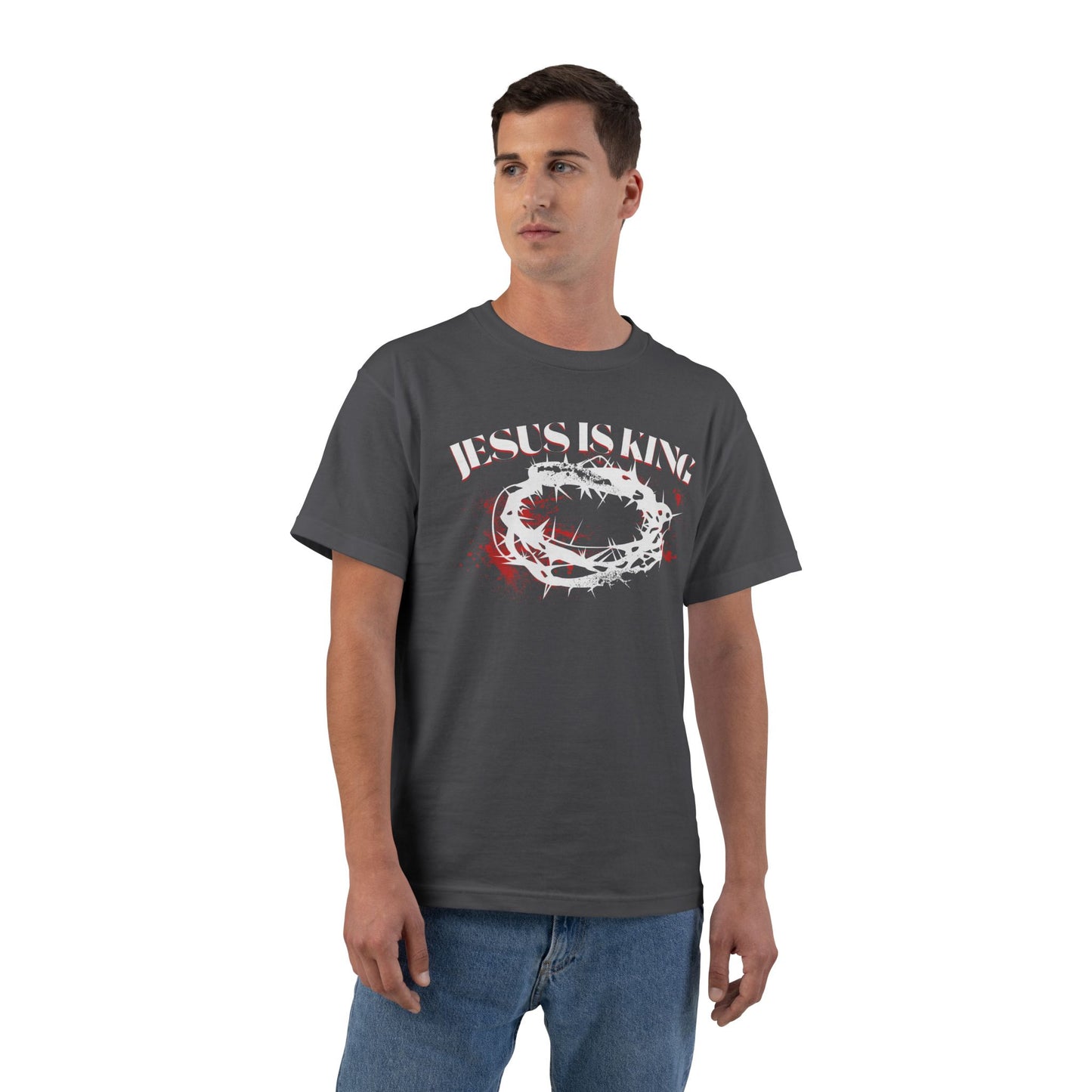 "Beefy-T® Jesus is King" T-Shirt