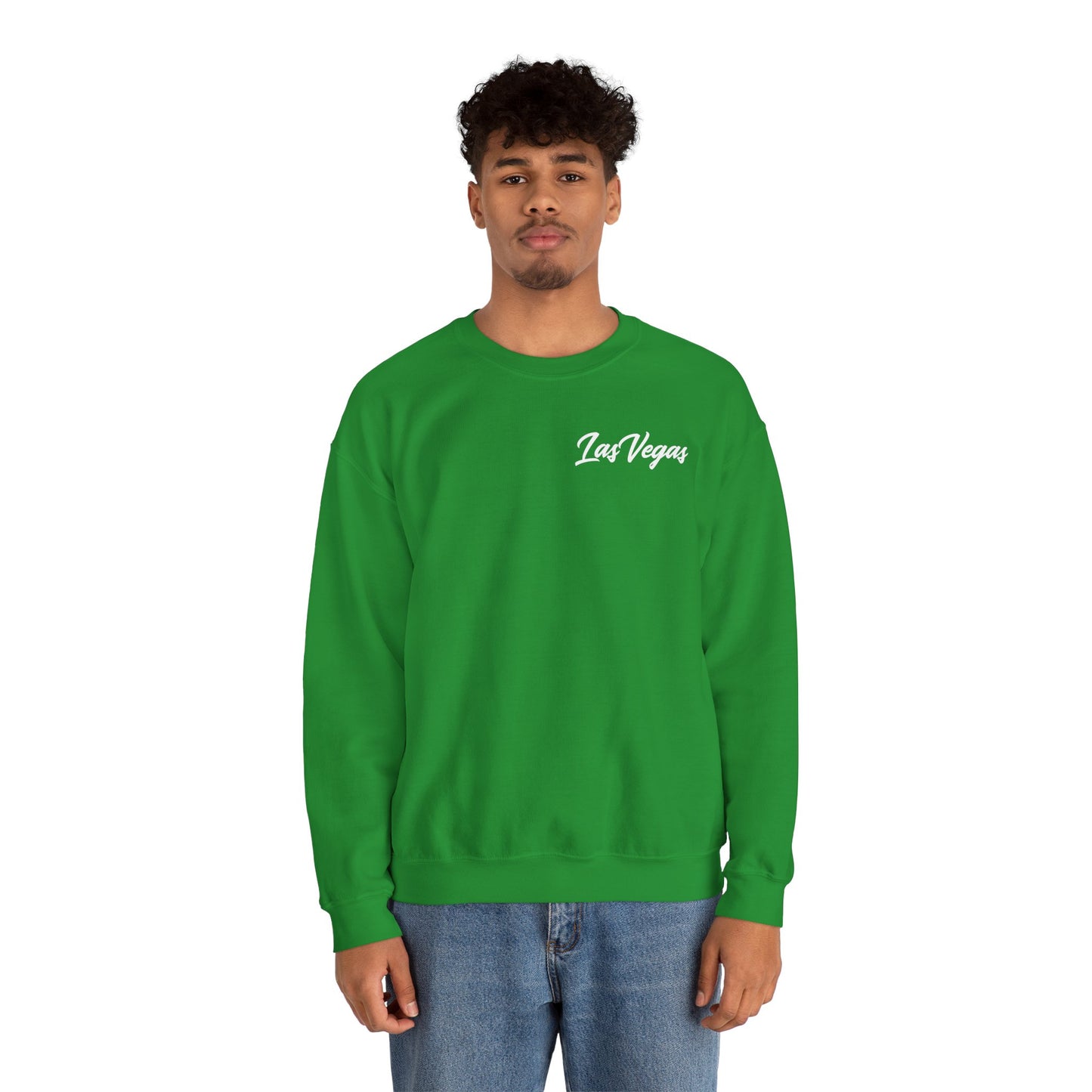 Las Vegas Script Crewneck Sweatshirt