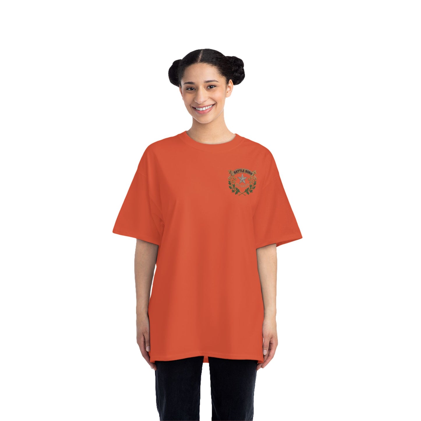 "Beefy-T® Battle Born Crest" T-Shirt