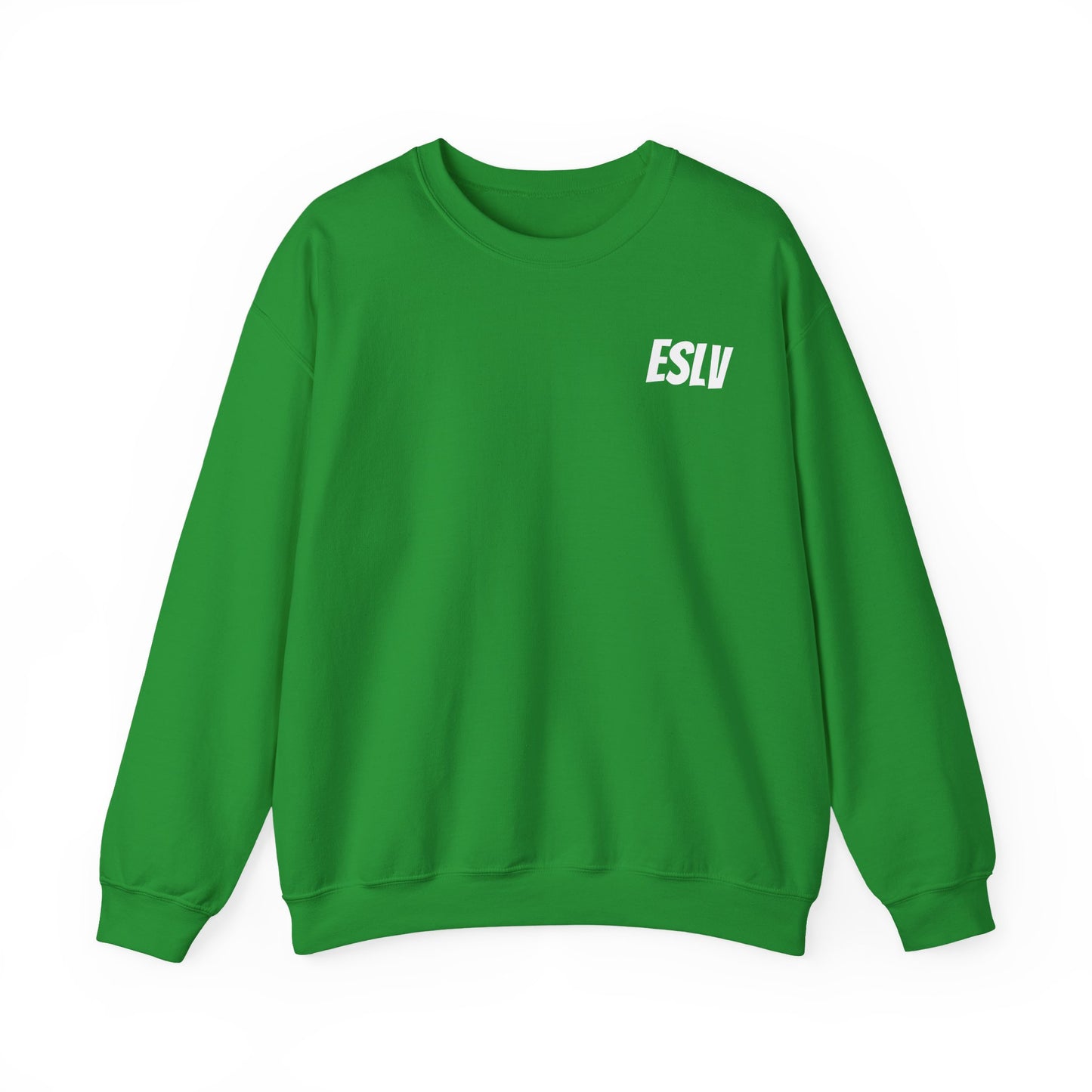 ESLV Crewneck Sweatshirt – Minimal Logo Black Pullover