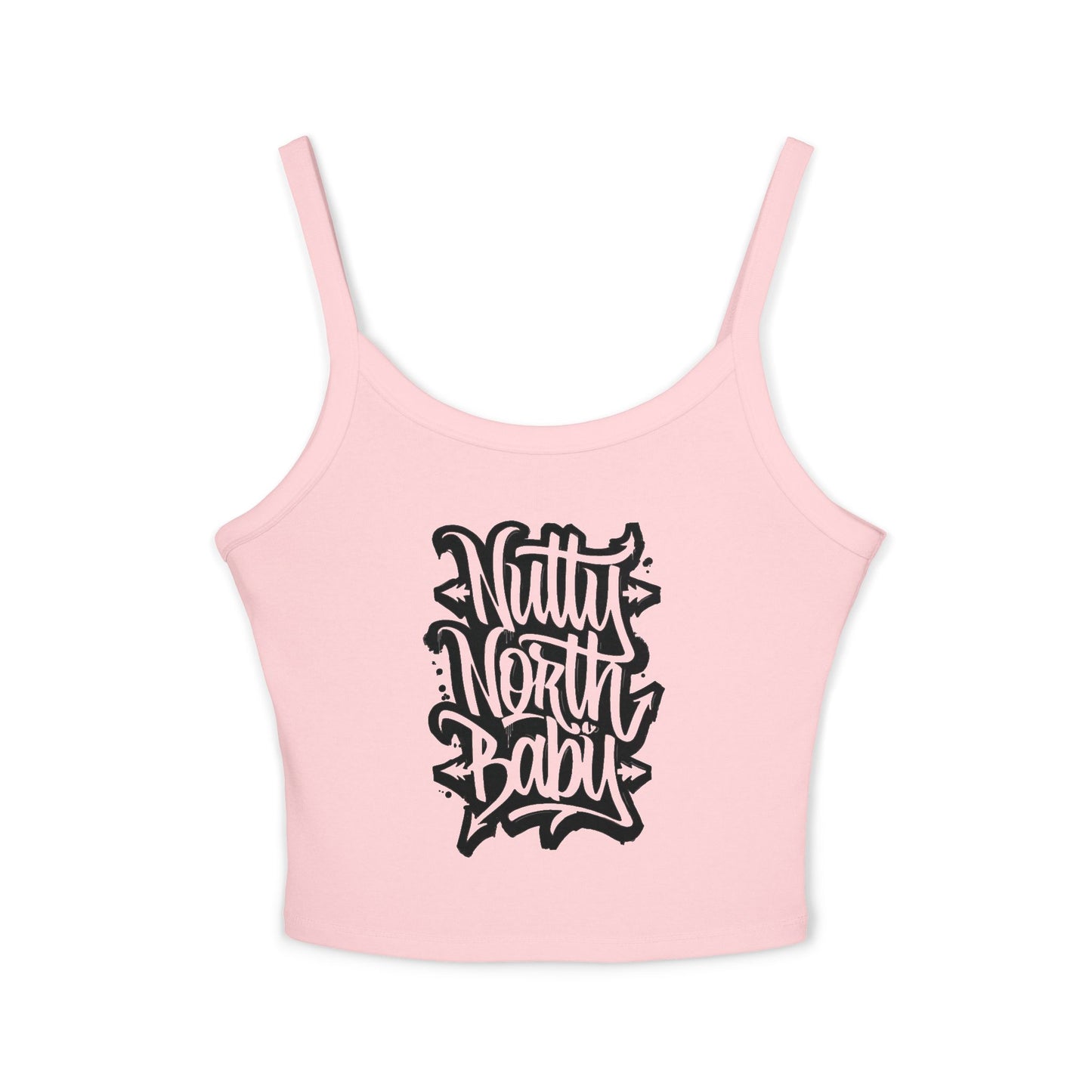 "Nutty North Graff" Spaghetti Strap Tank