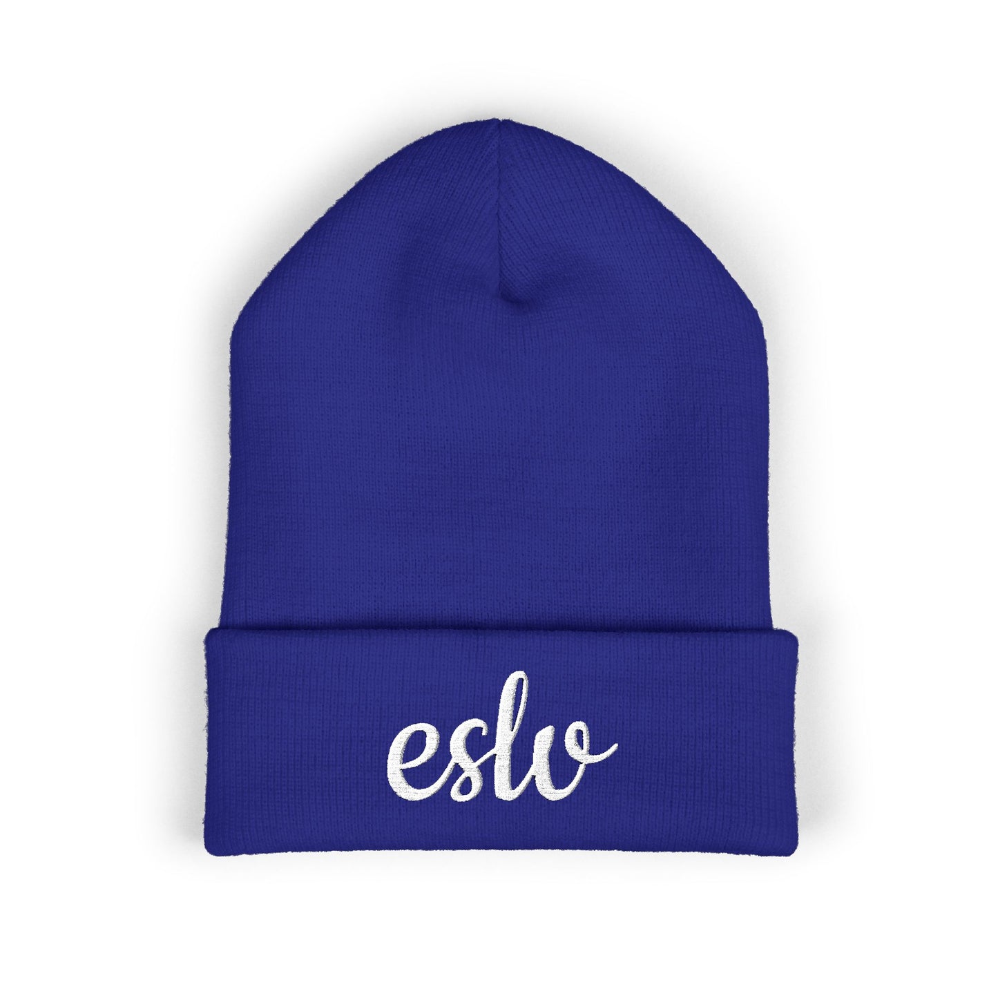 "ESLV" Embroidery Beanie