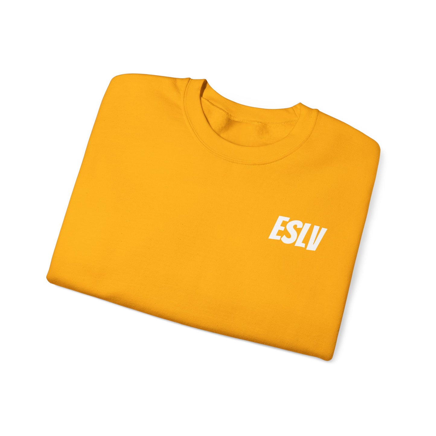ESLV Crewneck Sweatshirt – Minimal Logo Black Pullover