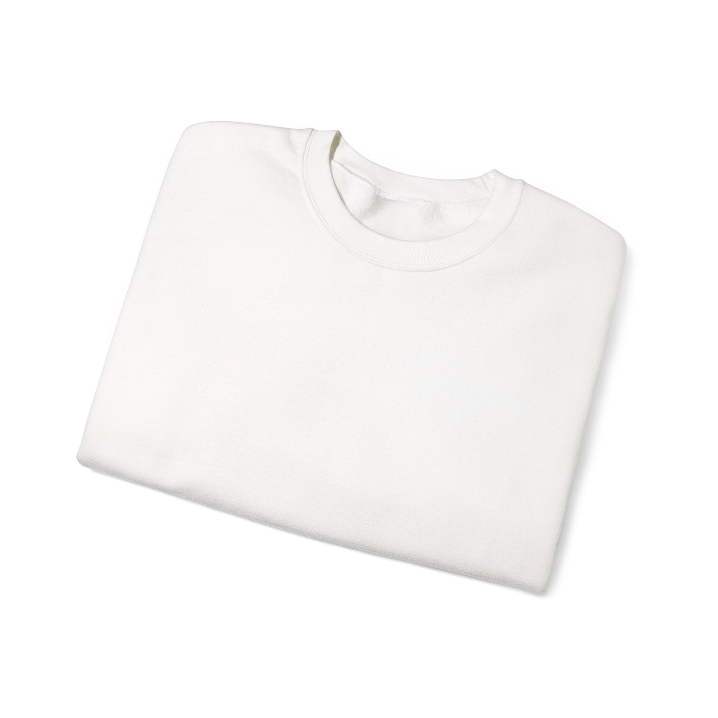 Classic White Crewneck Sweatshirt