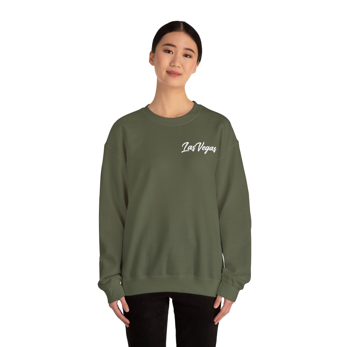 Las Vegas Script Crewneck Sweatshirt