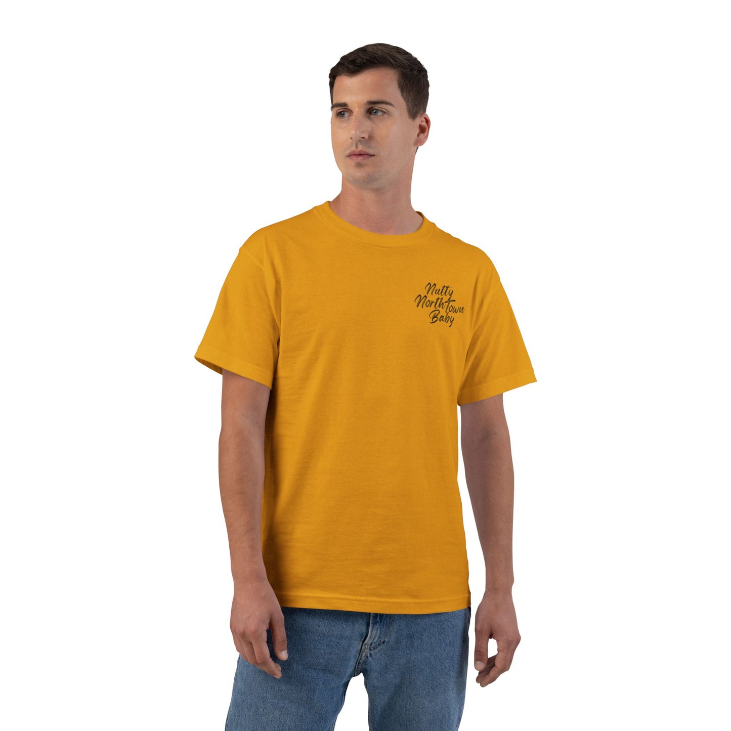 "Beefy-T® Nutty NorthTown Baby Brush Script" T-Shirt