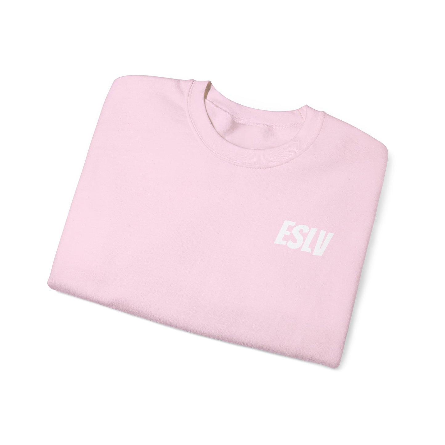 ESLV Crewneck Sweatshirt – Minimal Logo Black Pullover