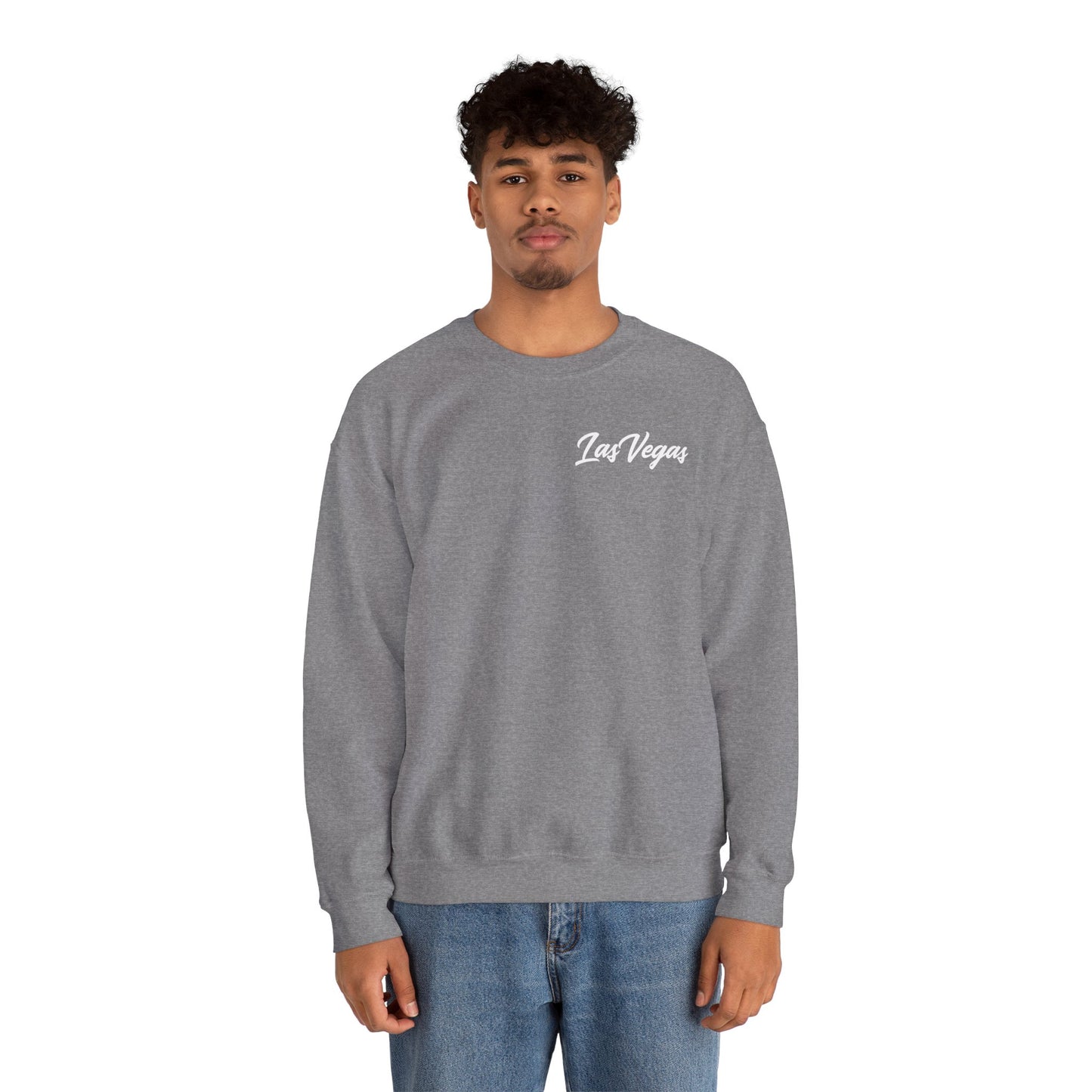 Las Vegas Script Crewneck Sweatshirt