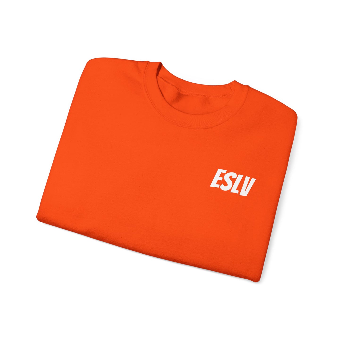 ESLV Crewneck Sweatshirt – Minimal Logo Black Pullover