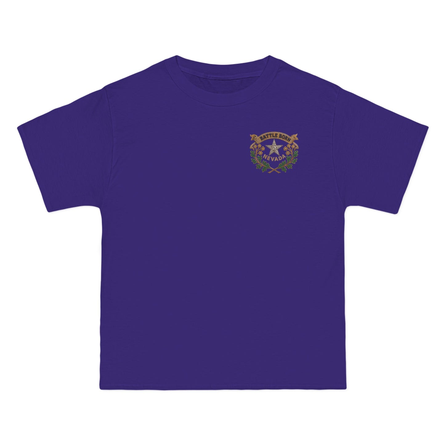 "Beefy-T® Battle Born Crest" T-Shirt