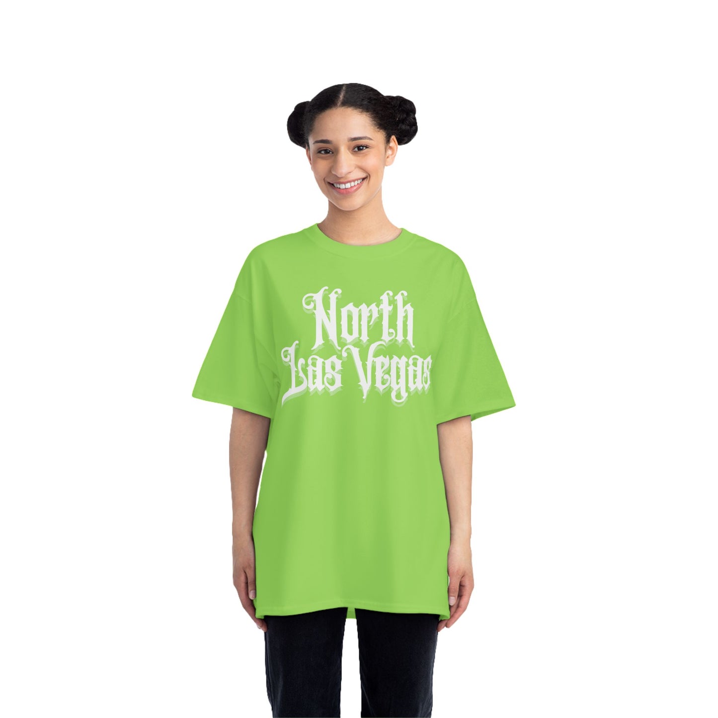"Beefy-T® White North Las Vegas" T-Shirt
