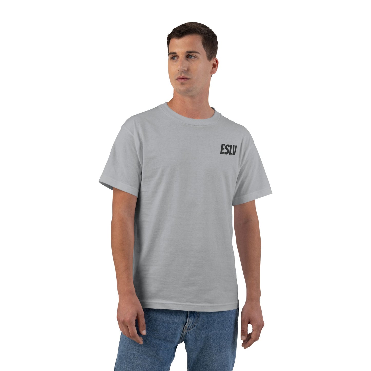 "Beefy-T® ESLV" Black Baby Logo T-Shirt