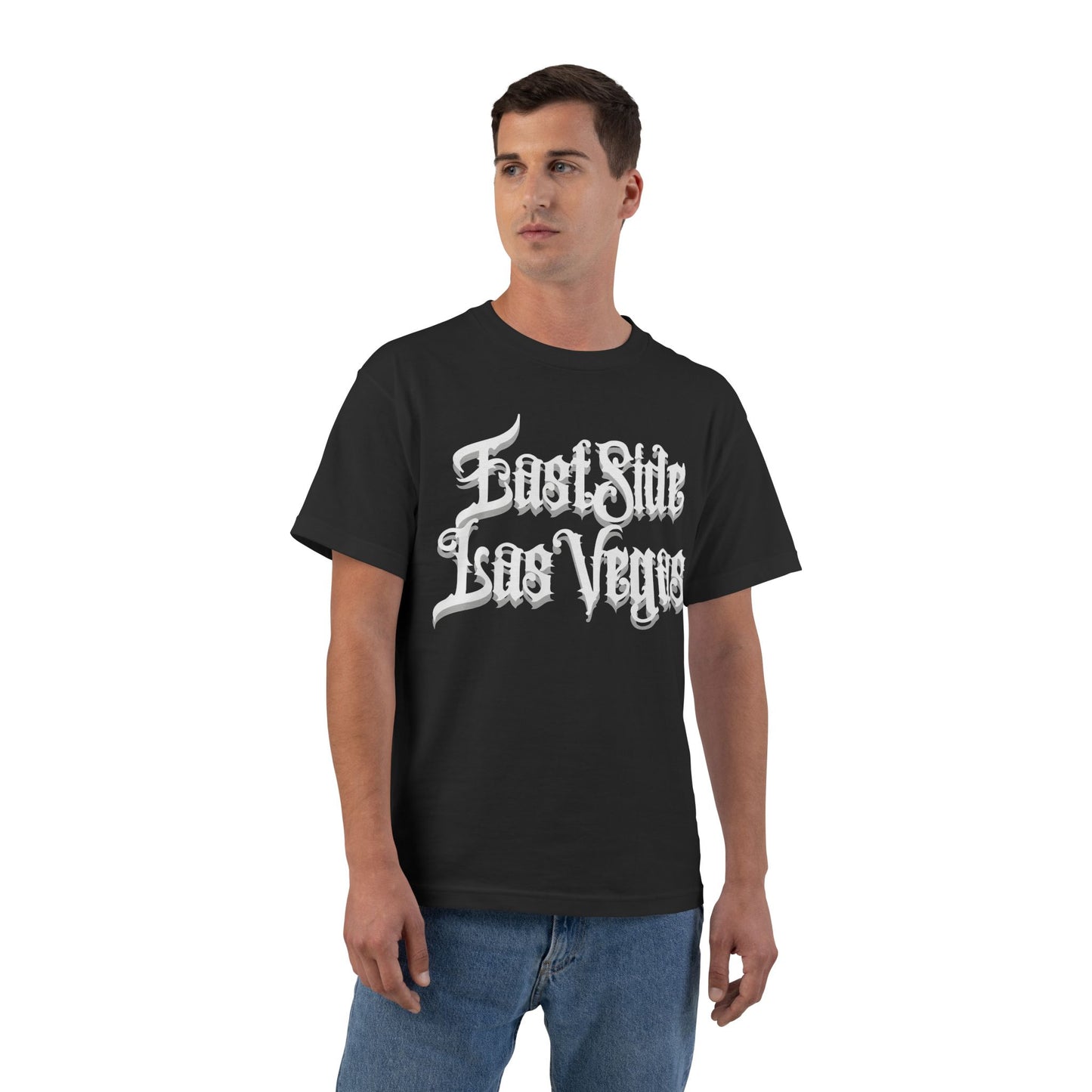 "Beefy-T® White East Side Las Vegas" T-Shirt
