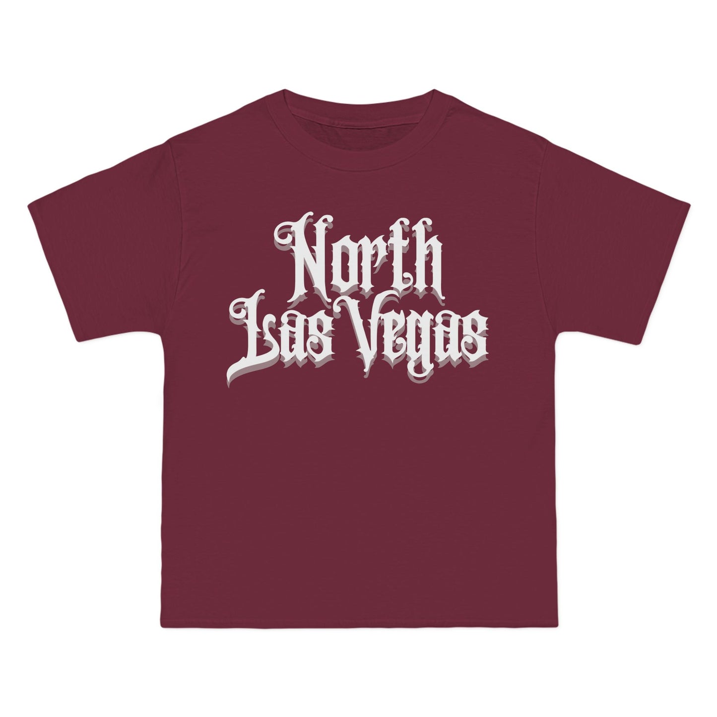 "Beefy-T® White North Las Vegas" T-Shirt